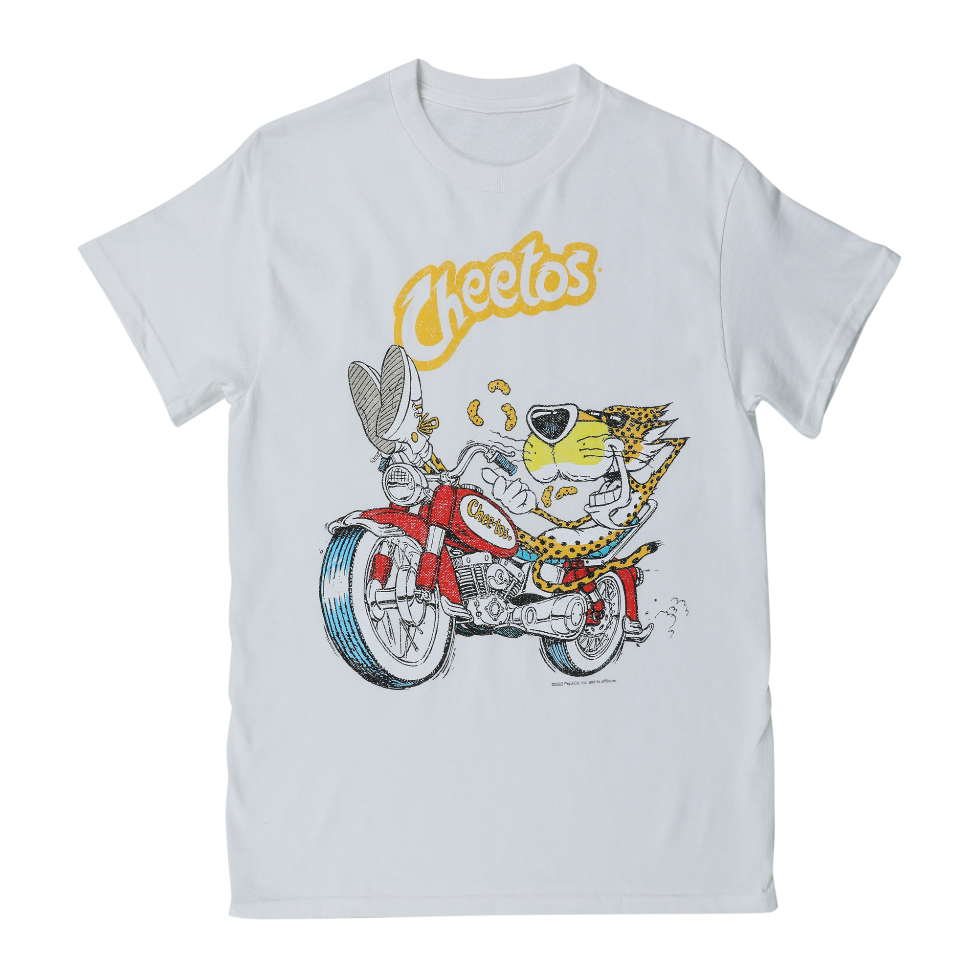 Cheetos® Chester Cheetah Motorcycle Graphic Tee