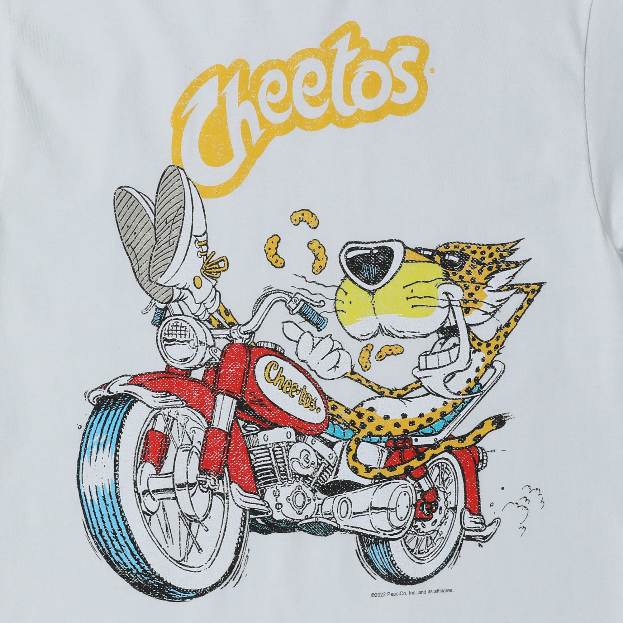 Cheetos® Chester Cheetah Motorcycle Graphic Tee