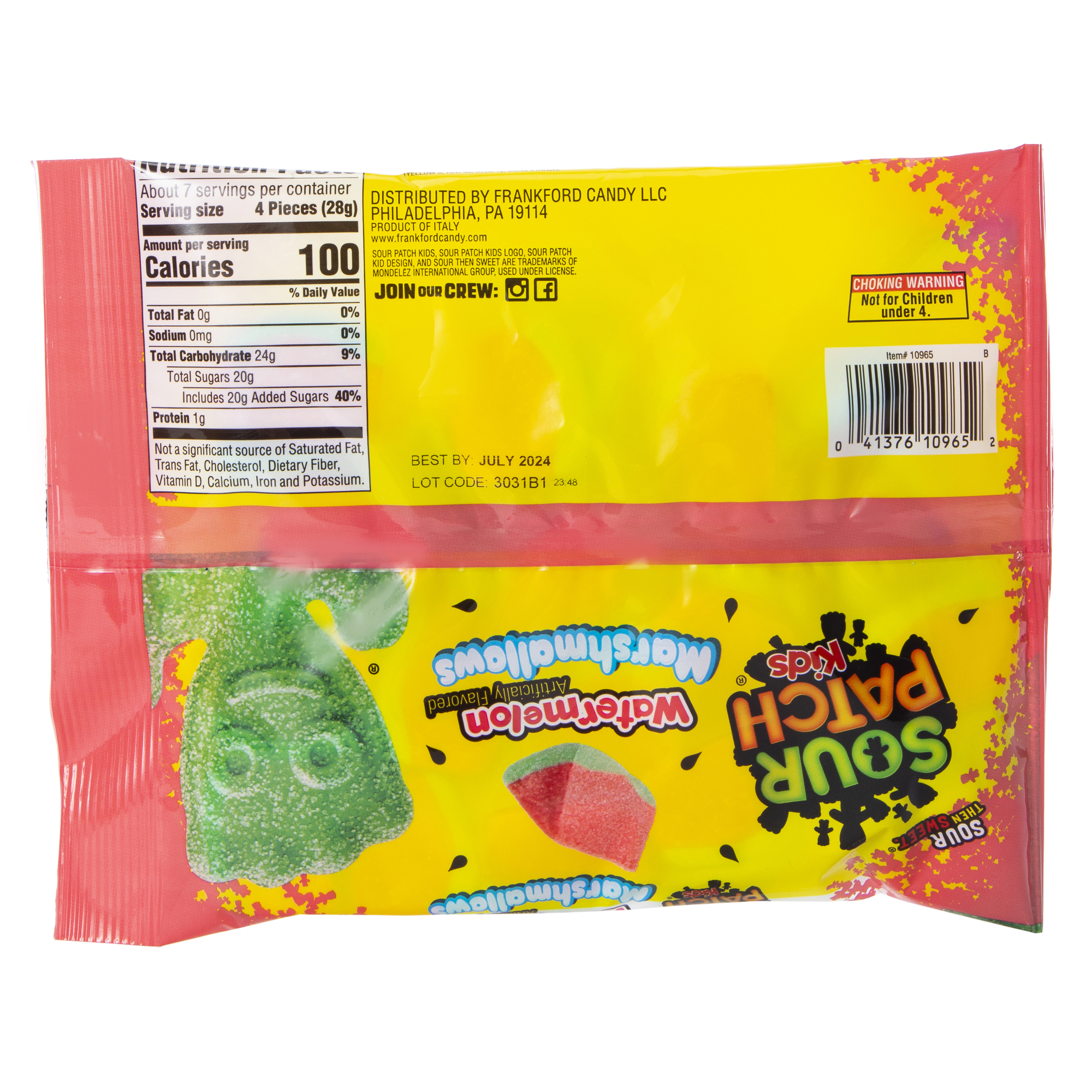 Sour Patch Kids® Watermelon Marshmallows 7oz