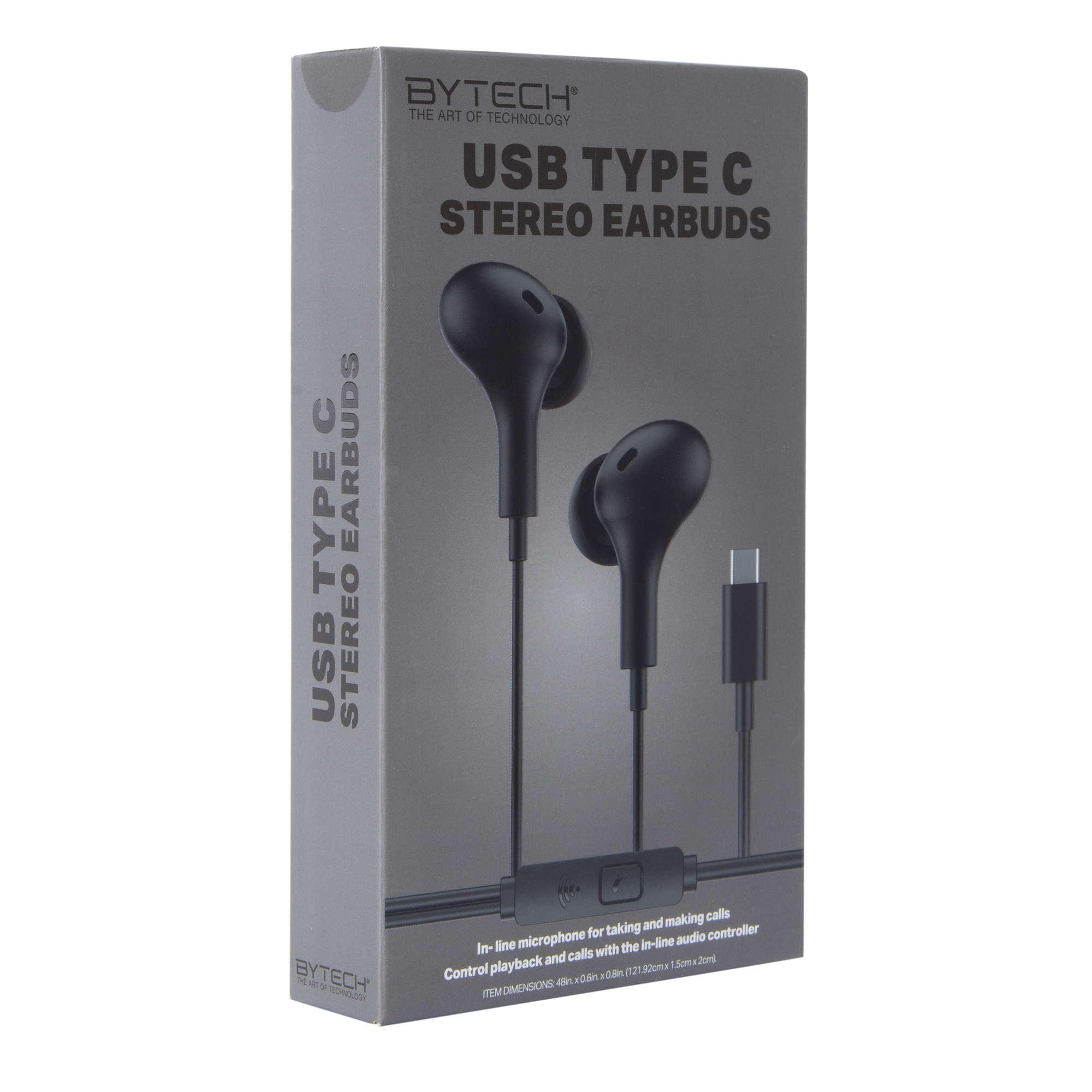 USB-C Wired Earbuds With Mic