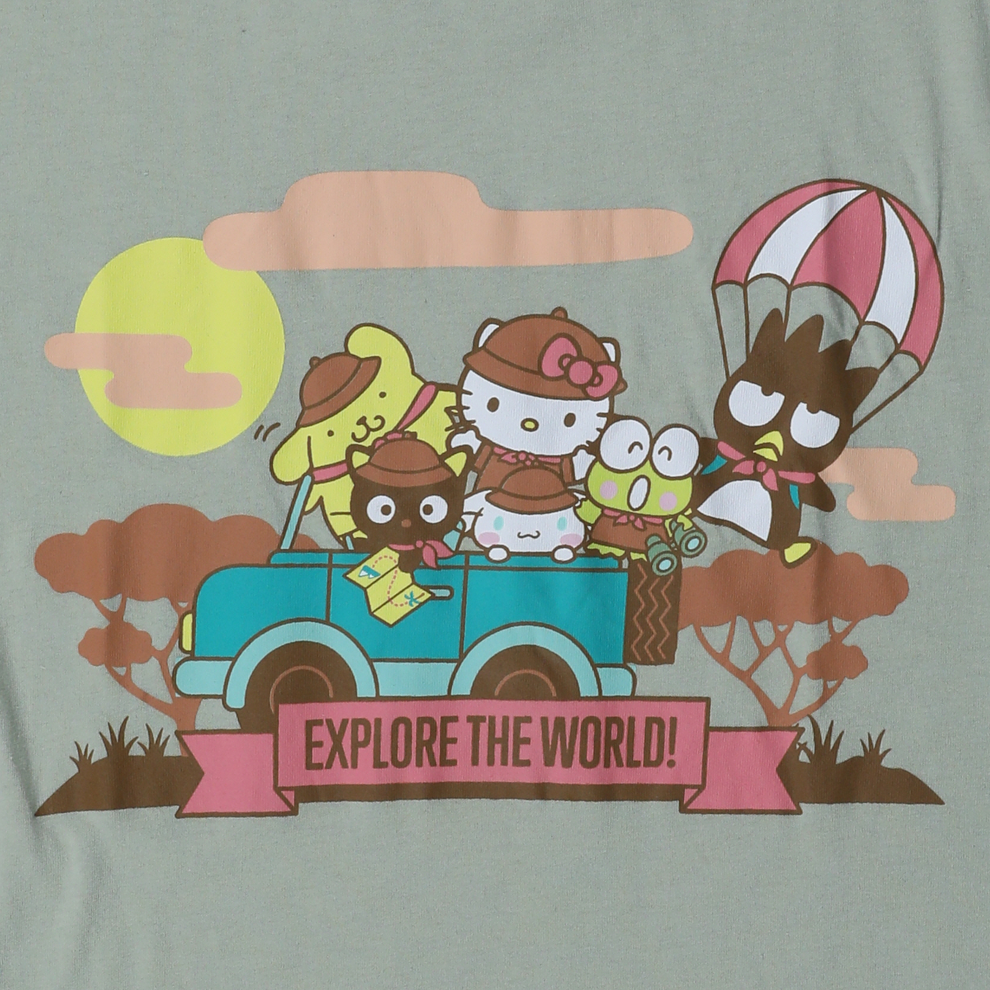Hello Kitty & Friends® 'Explore The World!' Graphic Tee