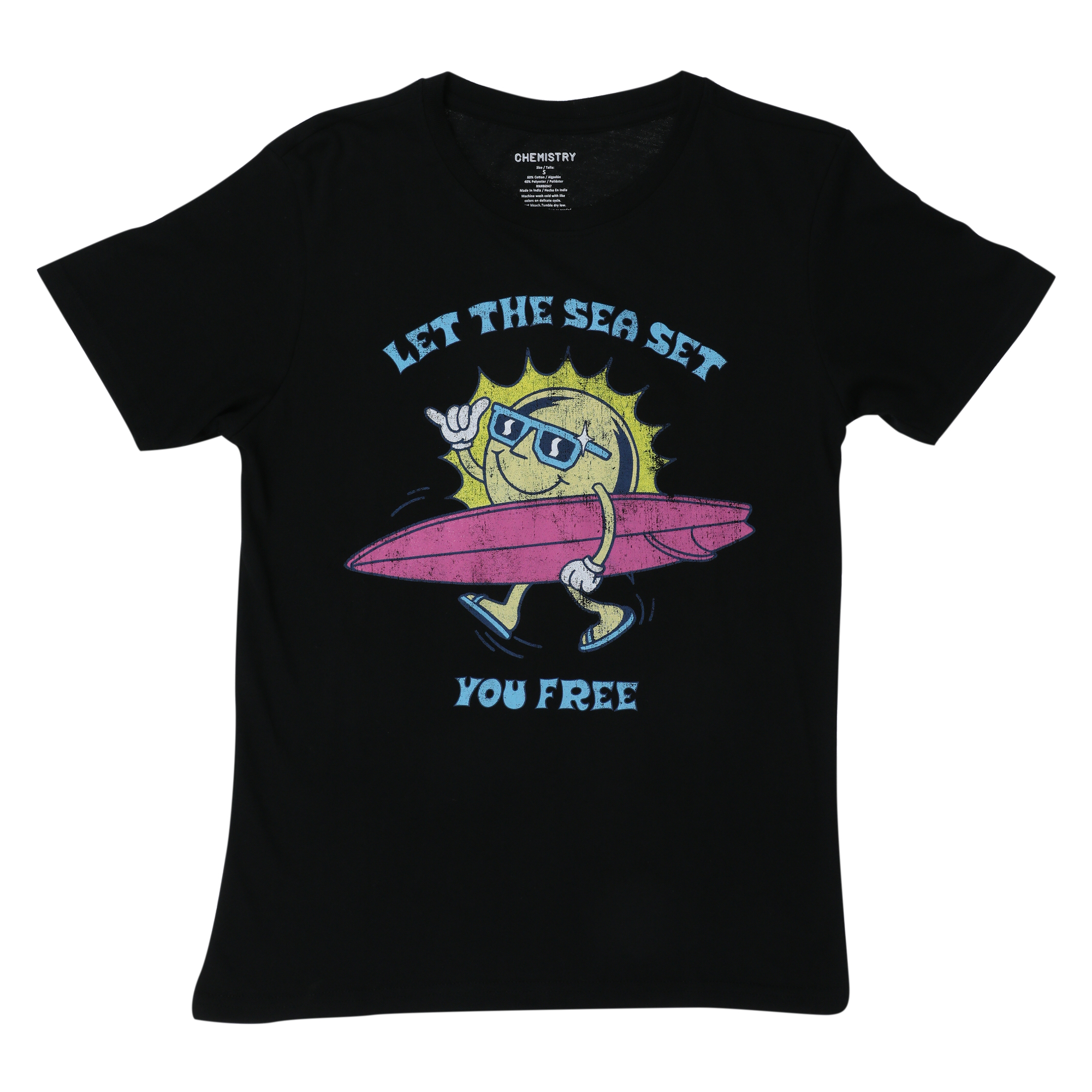 Let The Sea Set You Free' Graphic Tee