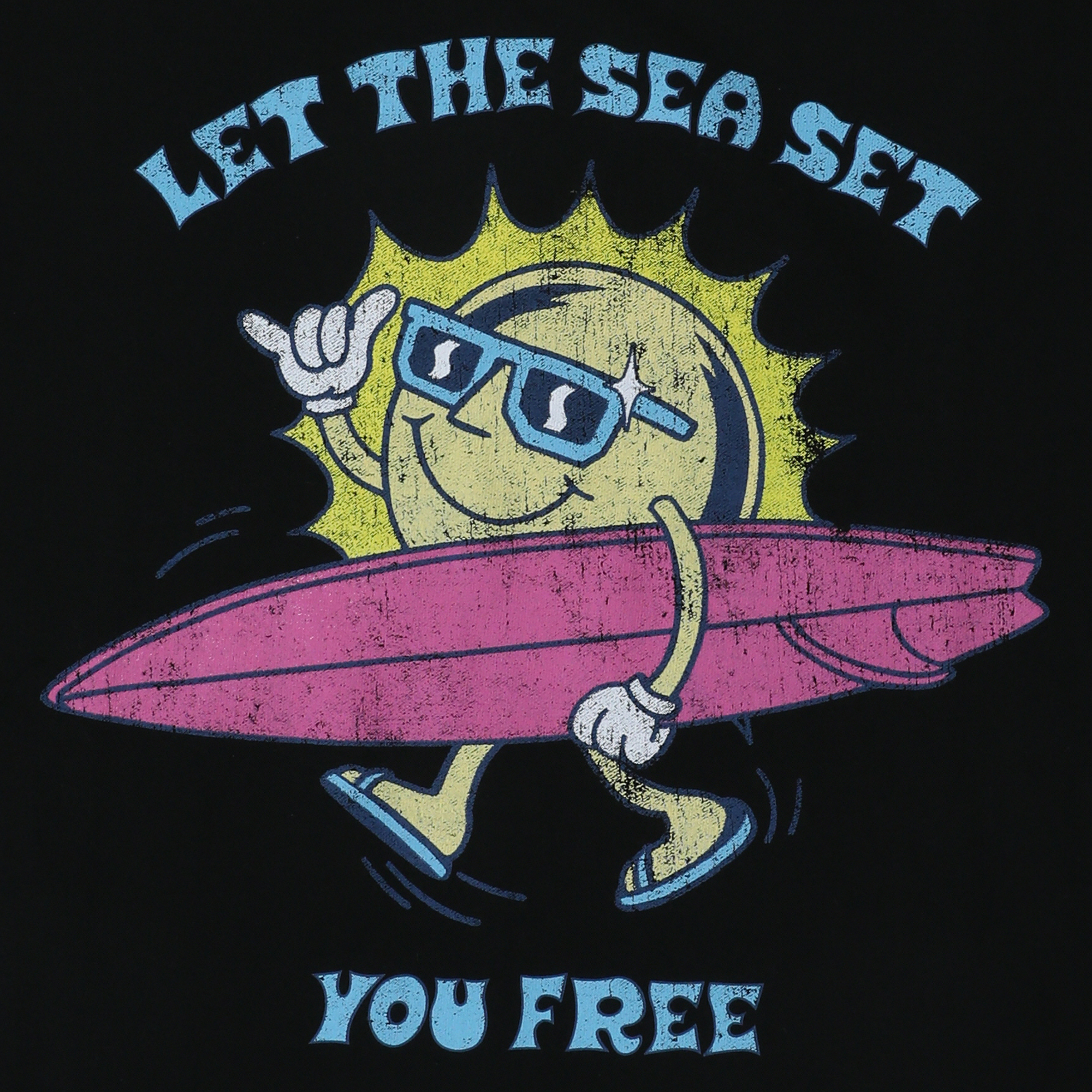 Let The Sea Set You Free' Graphic Tee