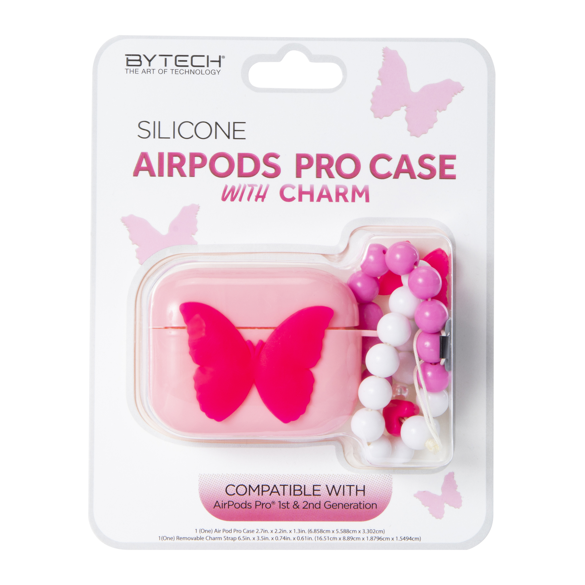 Icon Silicone Case & Charm Strap For Airpods Pro®