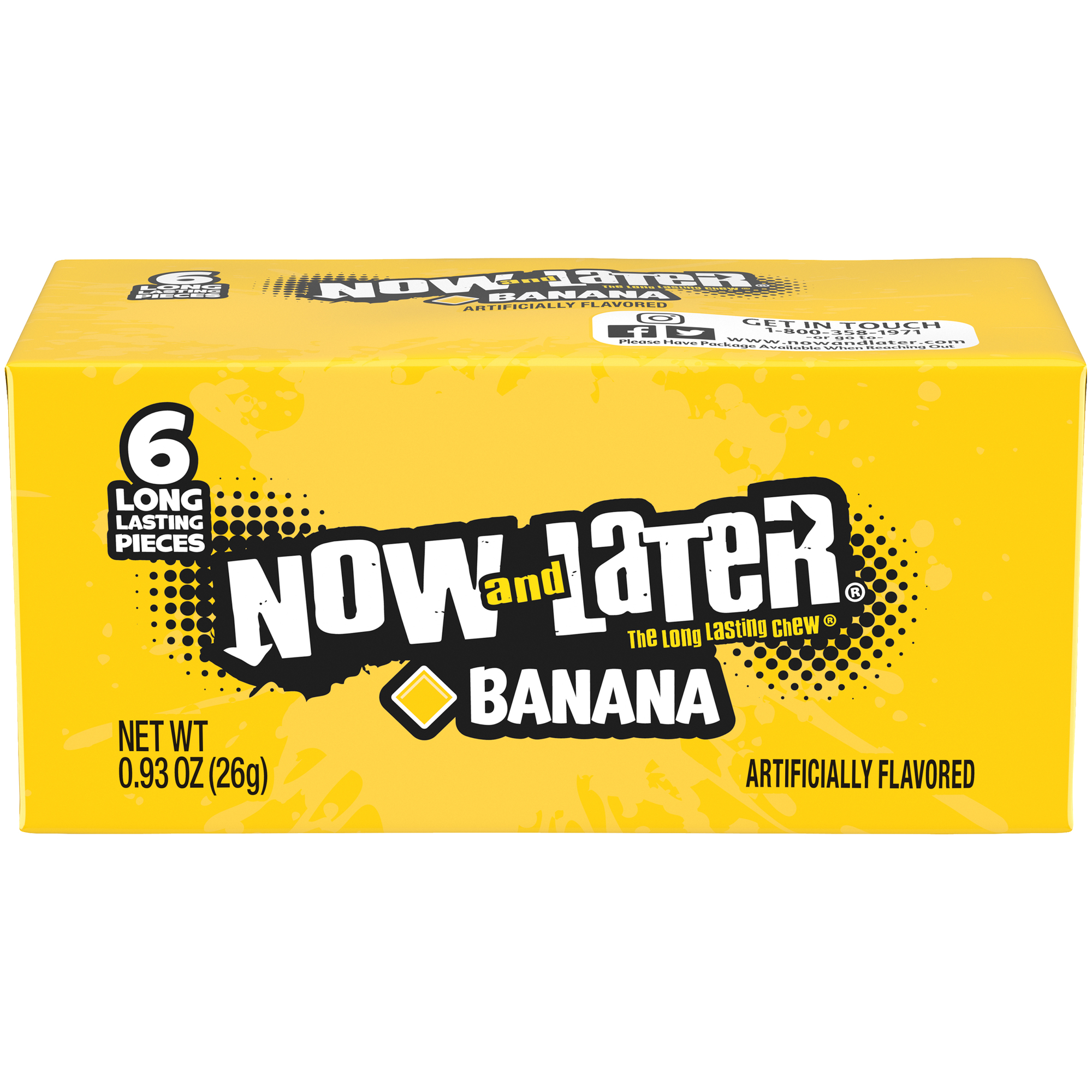 Now And Later® Banana 6-Piece (Styles May Vary)
