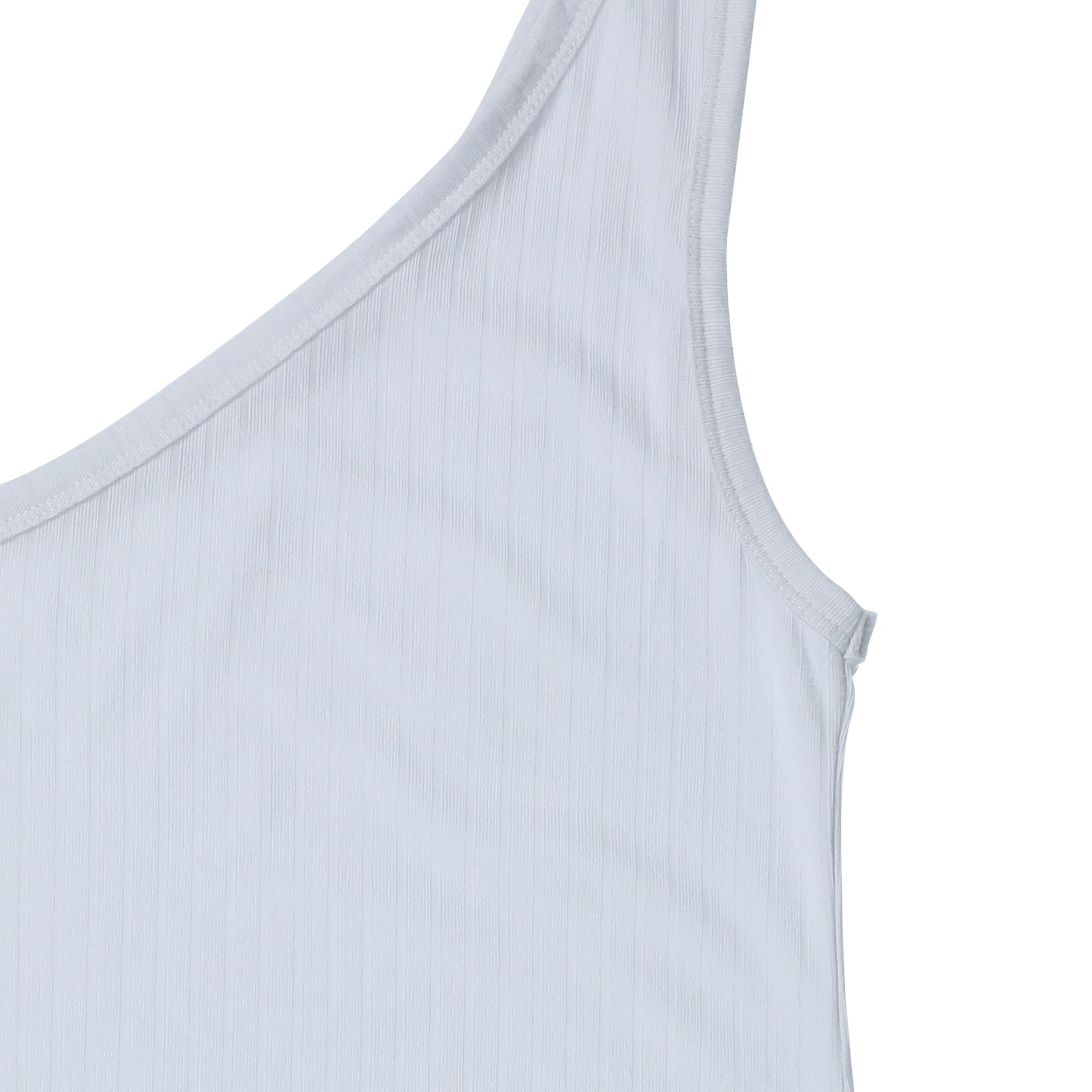 One-Strap Ribbed Tennis Dress