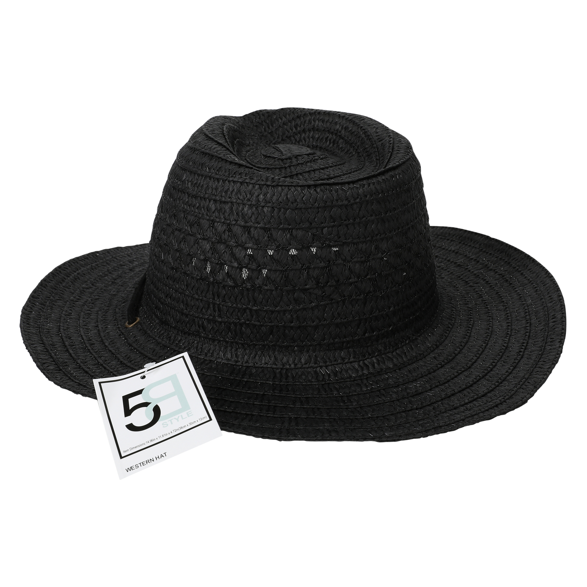 Woven Western Hat