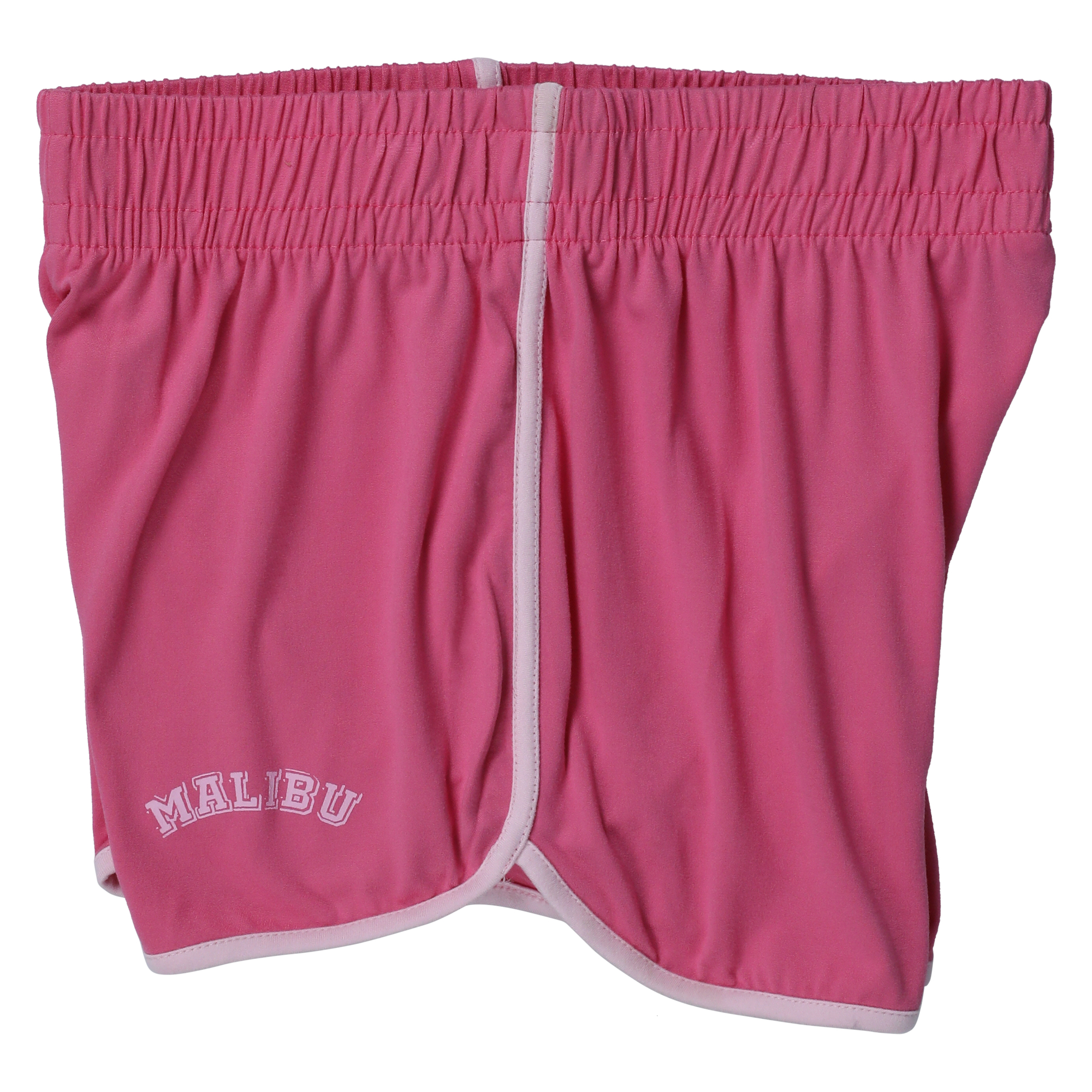 Pink 'Malibu' Graphic Dolphin Shorts