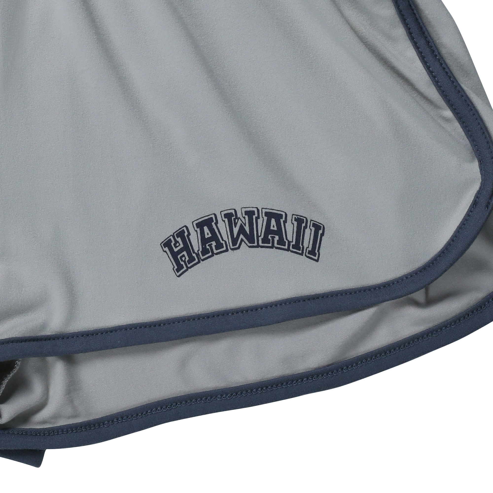 Gray 'Hawaii' Graphic Dolphin Shorts