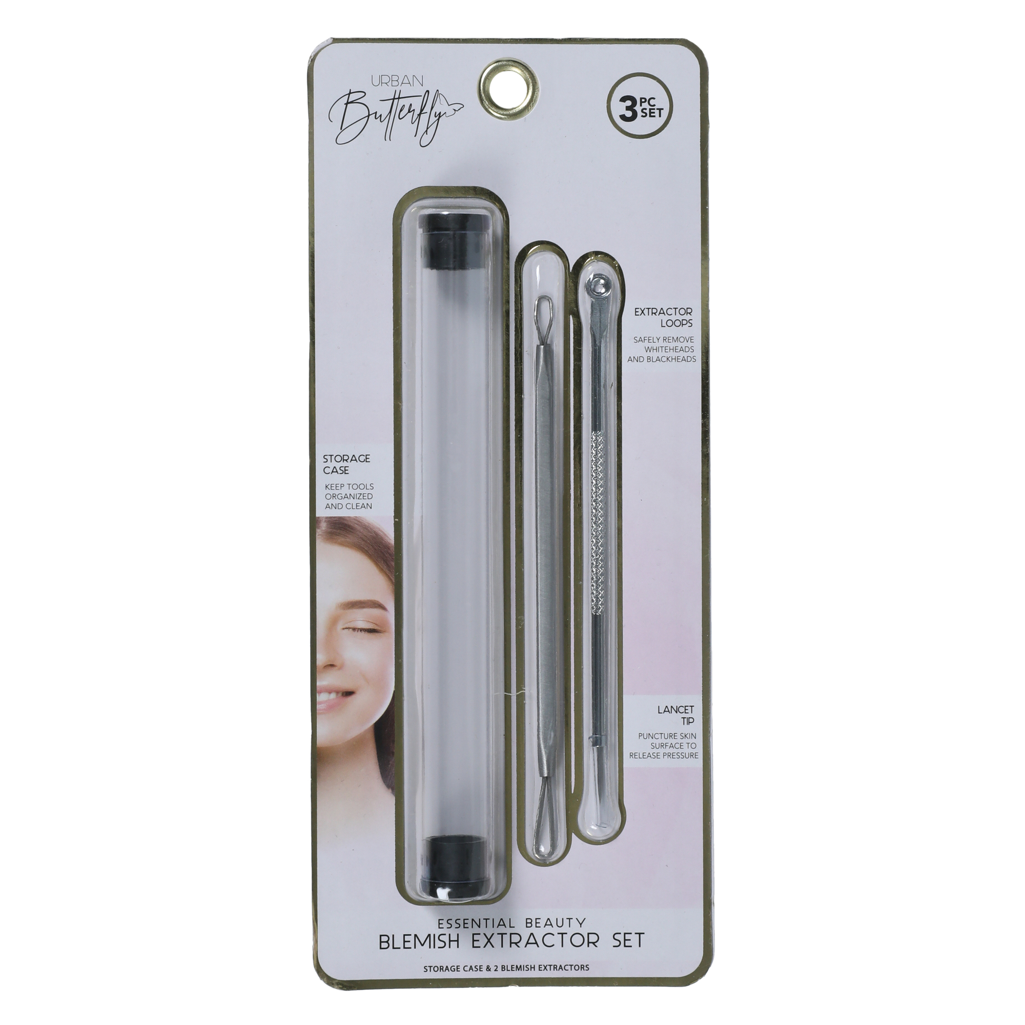 Urban Butterfly Blemish Extractor Set 3-Piece