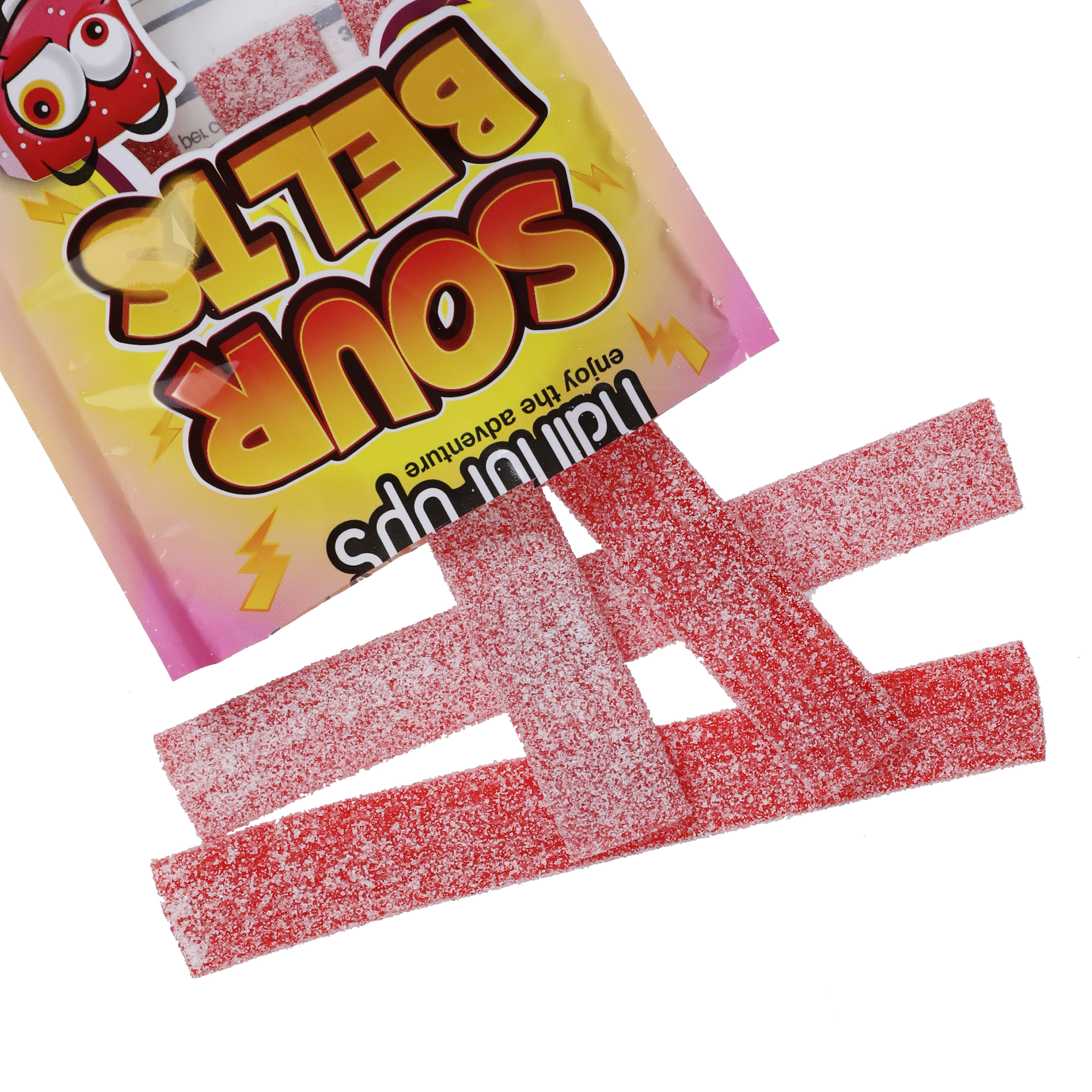 Raindrops® Sour Belts Strawberry Gummy Candy 3.52oz