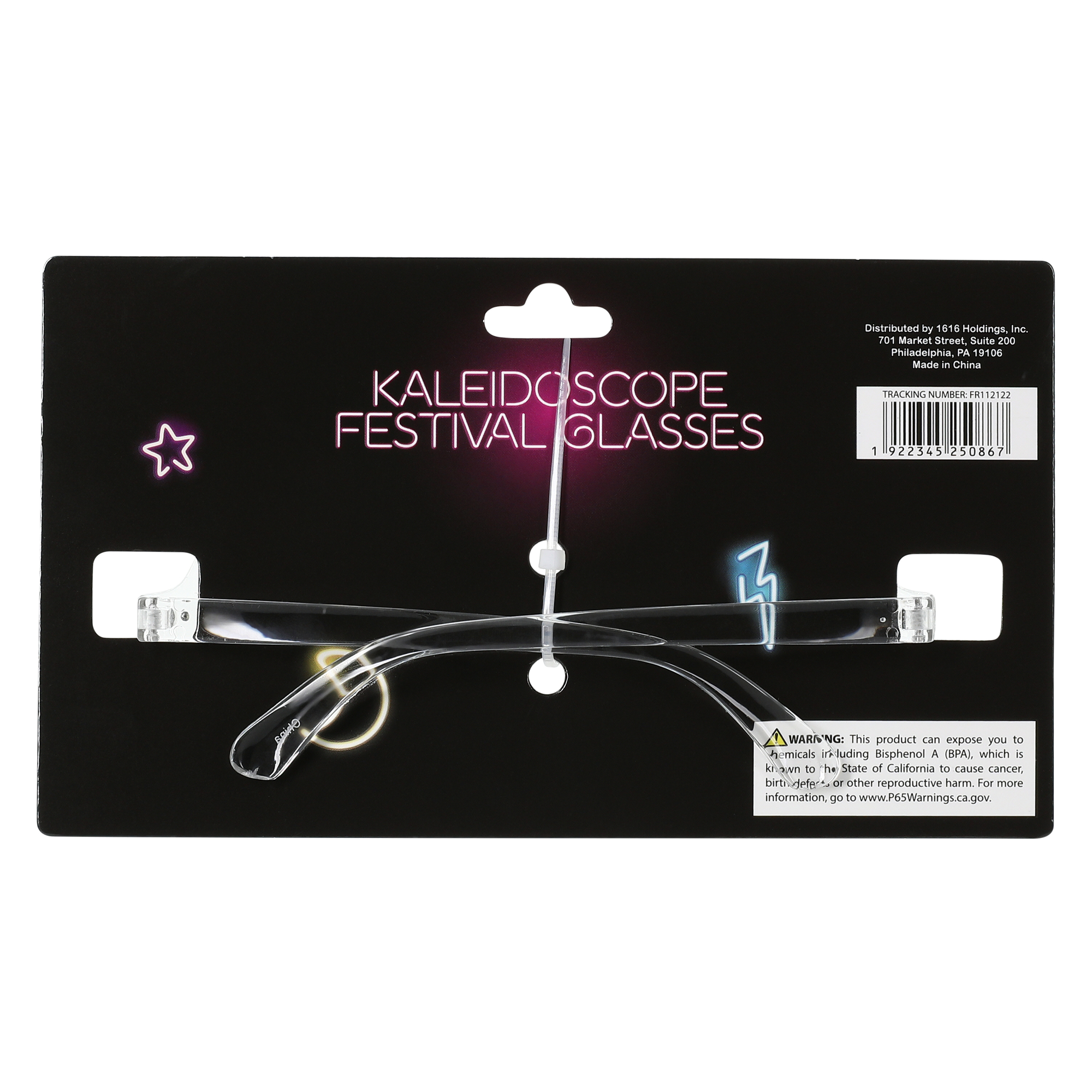 Kaleidoscope Festival Glasses