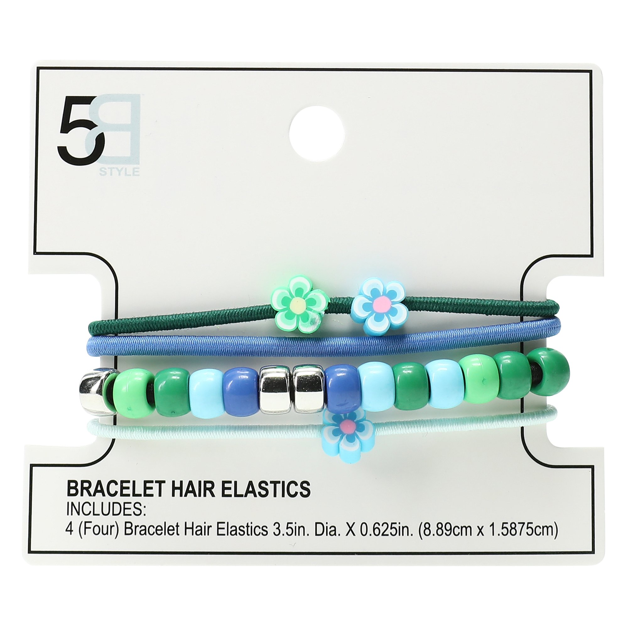 Bracelet Hair Elastics 4-Count