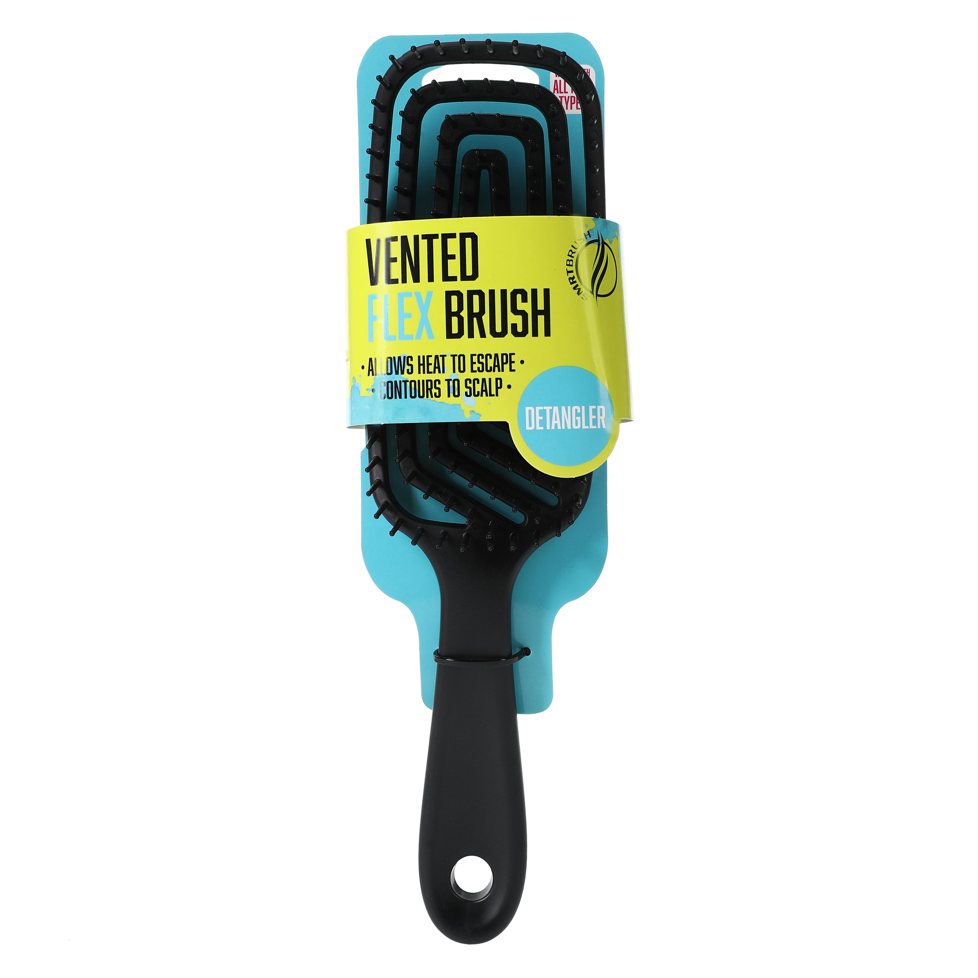 Vented Brush With Handle