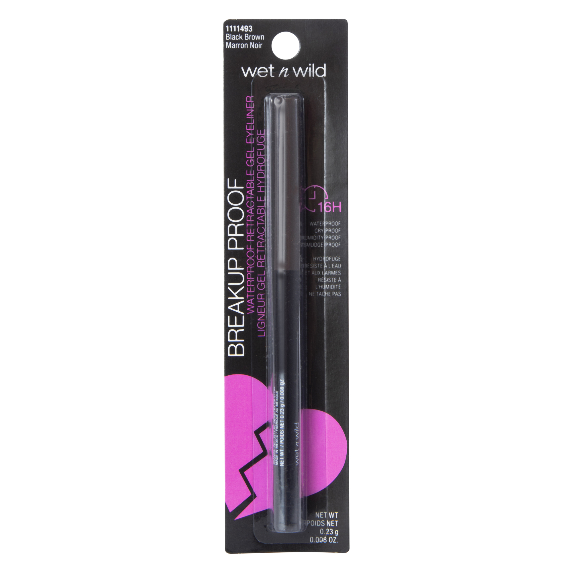 Wet N' Wild® Mega Last Breakup-Proof Retractable Eyeliner - Brown