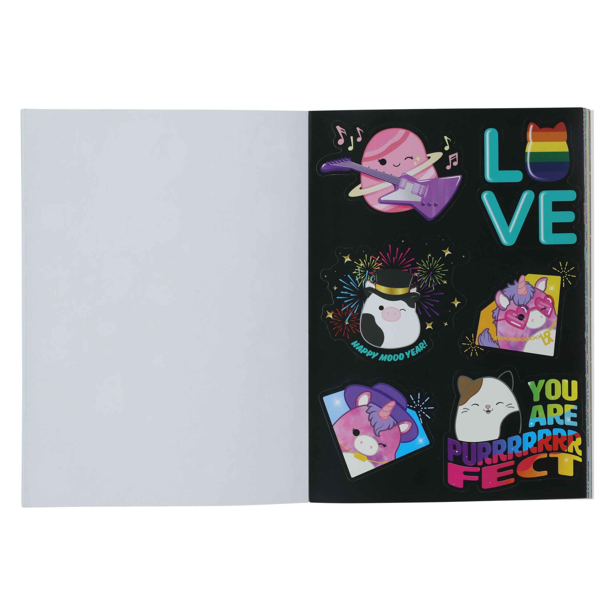 Squish'N With My Squad Squishmallows™ Sticker Book 1000+ Stickers