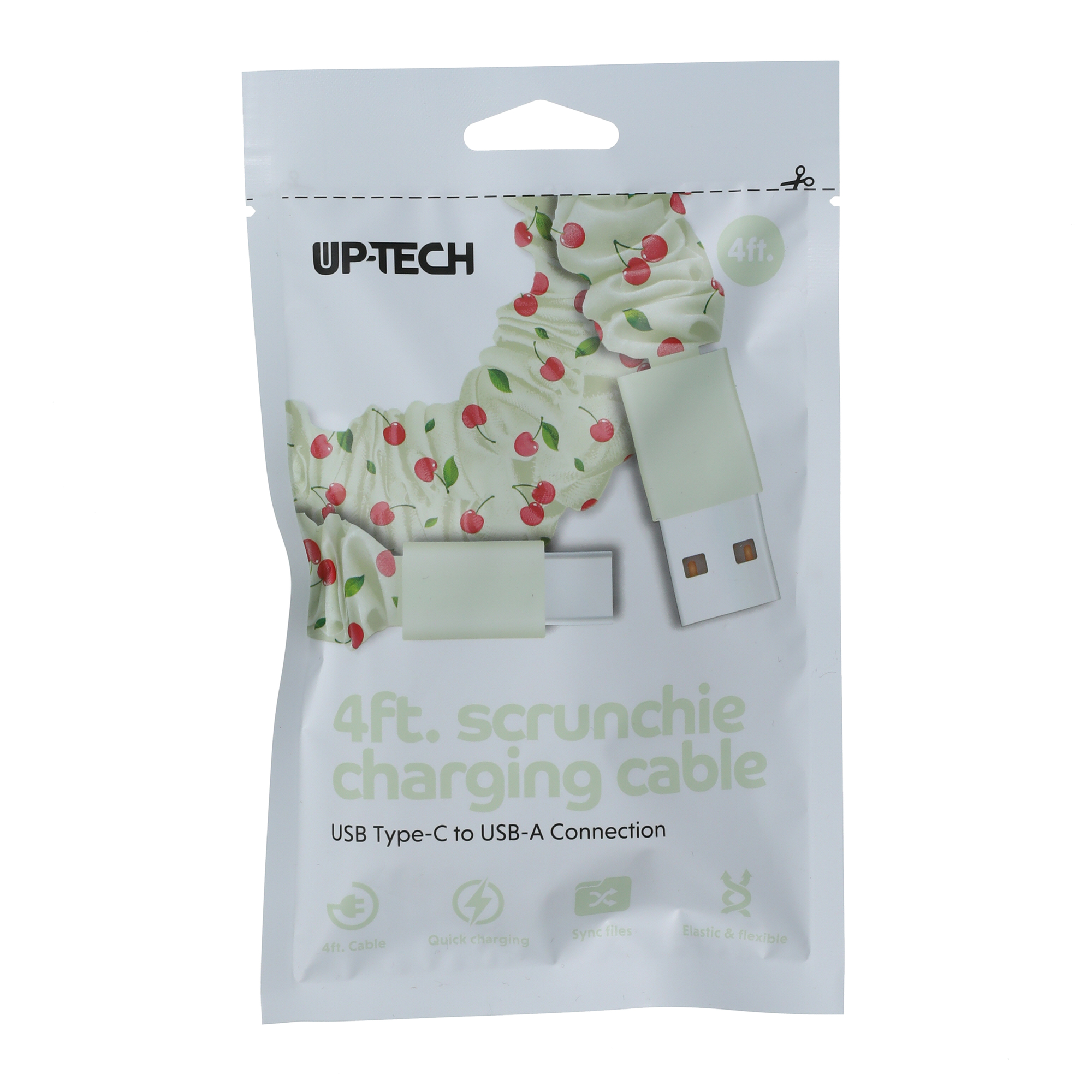 4ft USB-C Scrunchie Cable