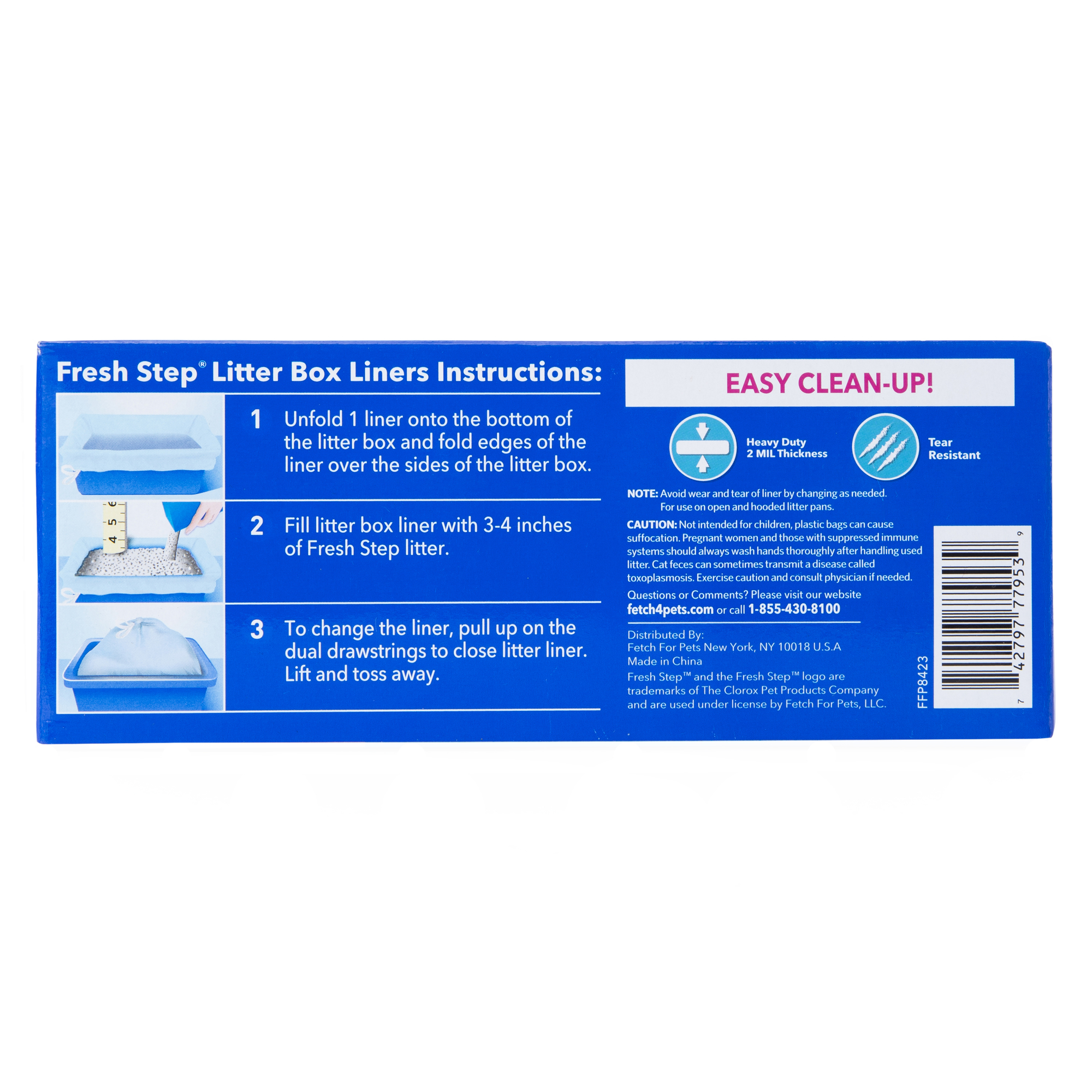 Fresh Step® Fresh Scent Drawstring Litter Box Liners 7-Count