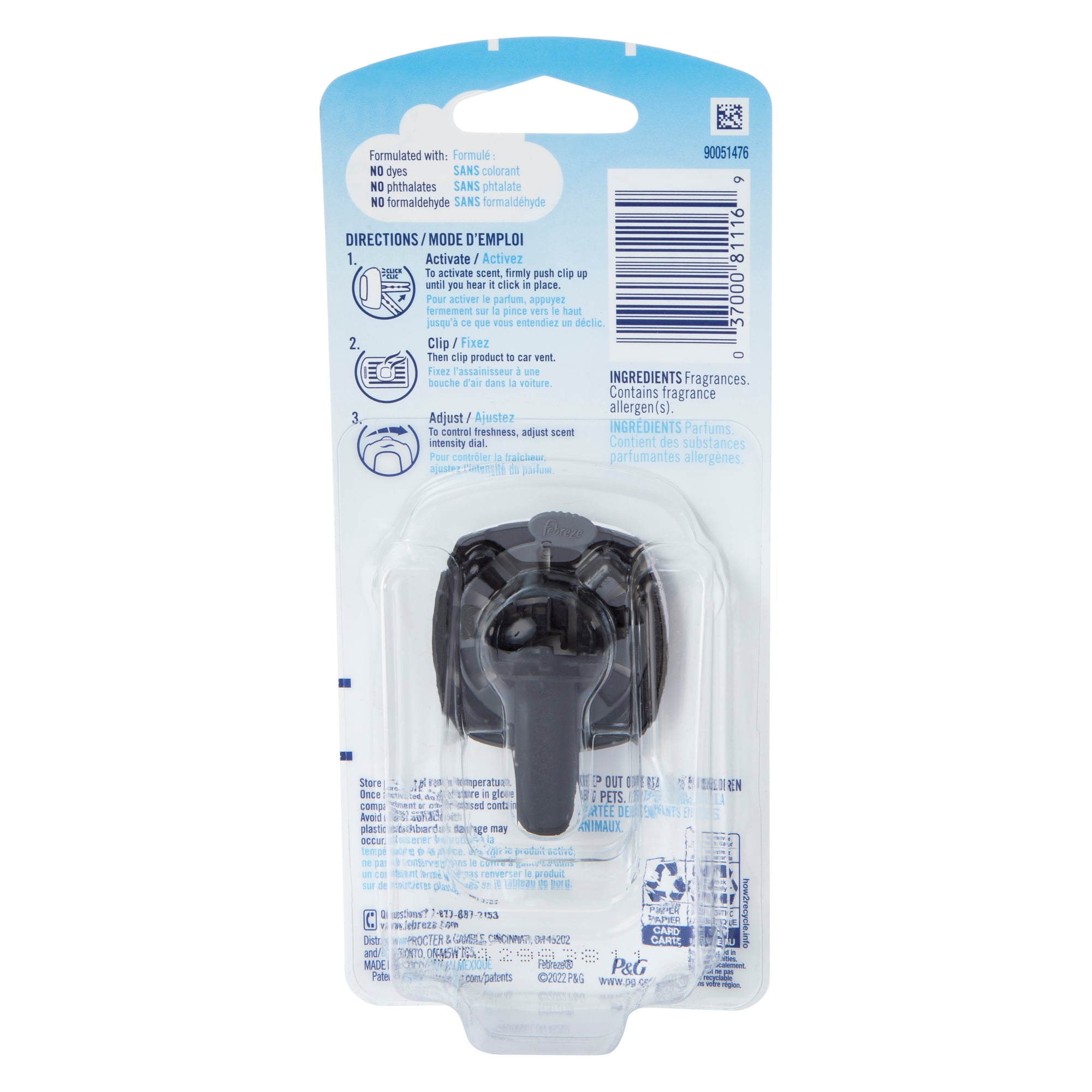 Febreze Car™ Midnight Storm Air Freshener 0.06 Fl.oz