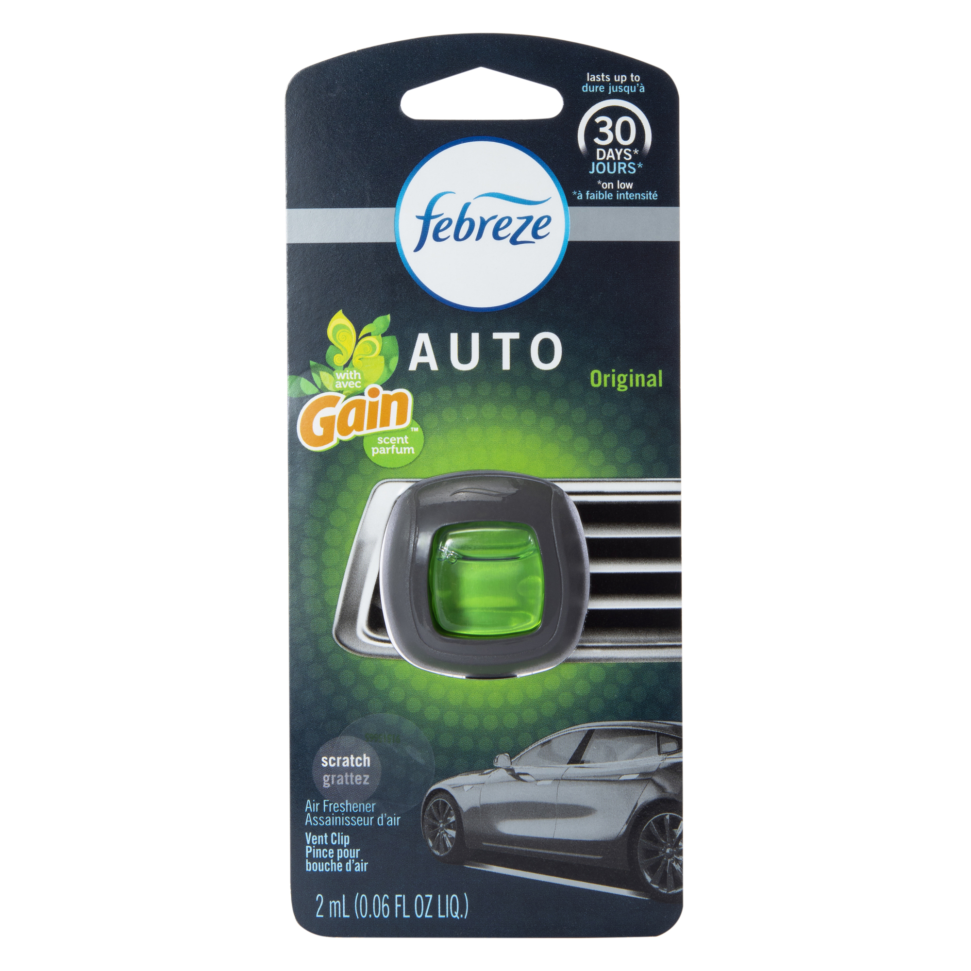 Febreze® Auto Original With Gain™ Scent Vent Clip