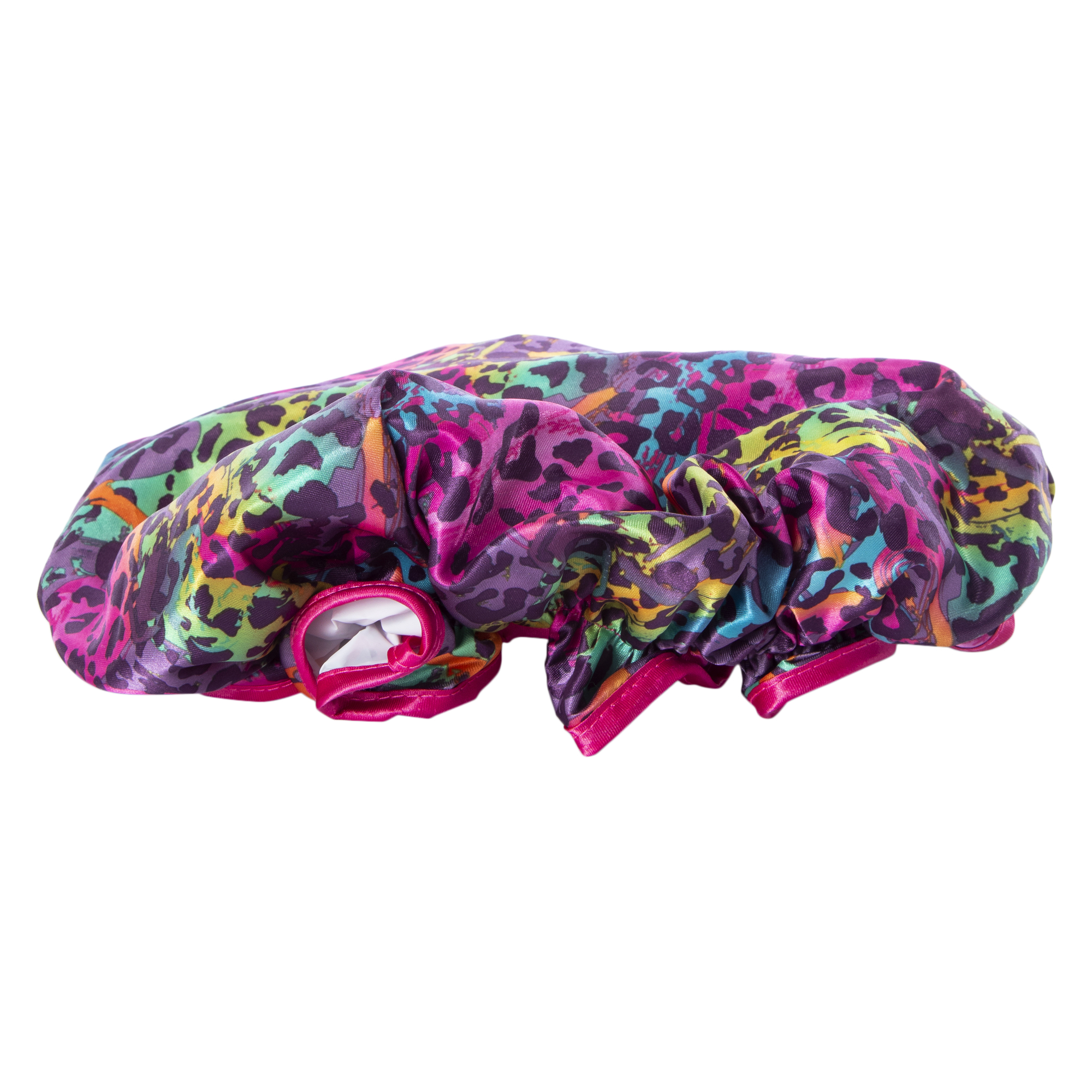 Essential Beauty Shower Cap - Multi-Color Leopard