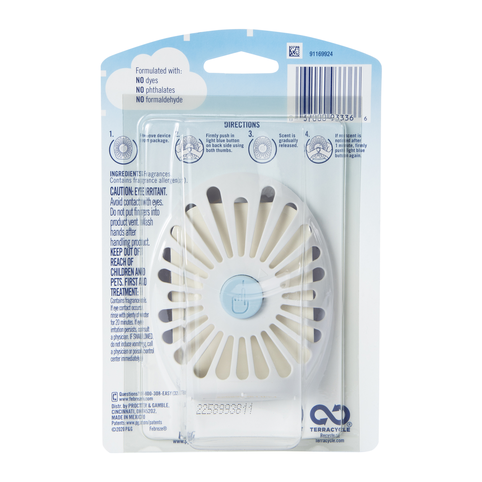 Febreze Small Spaces Linen & Sky Air Freshener 0.25 Fl.oz