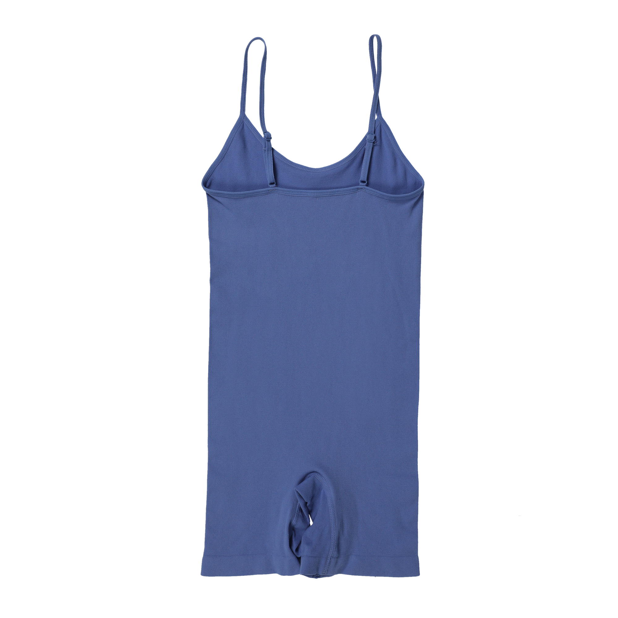 Juniors Blue Seamless Romper