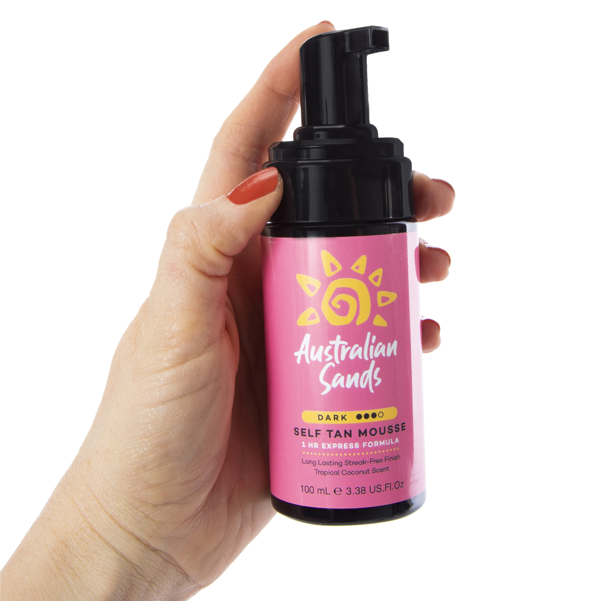 Australian Sands Self Tan Scented Mousse 3.38 Fl.oz - Dark