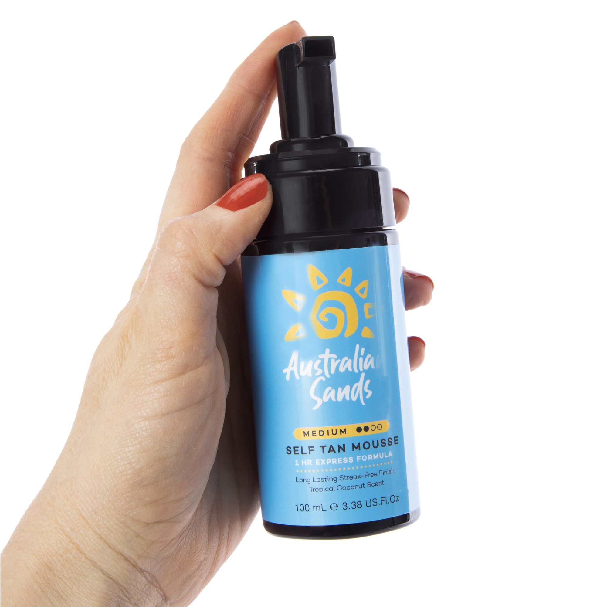 Australian Sands Self Tan Scented Mousse 3.38 Fl.oz - Medium