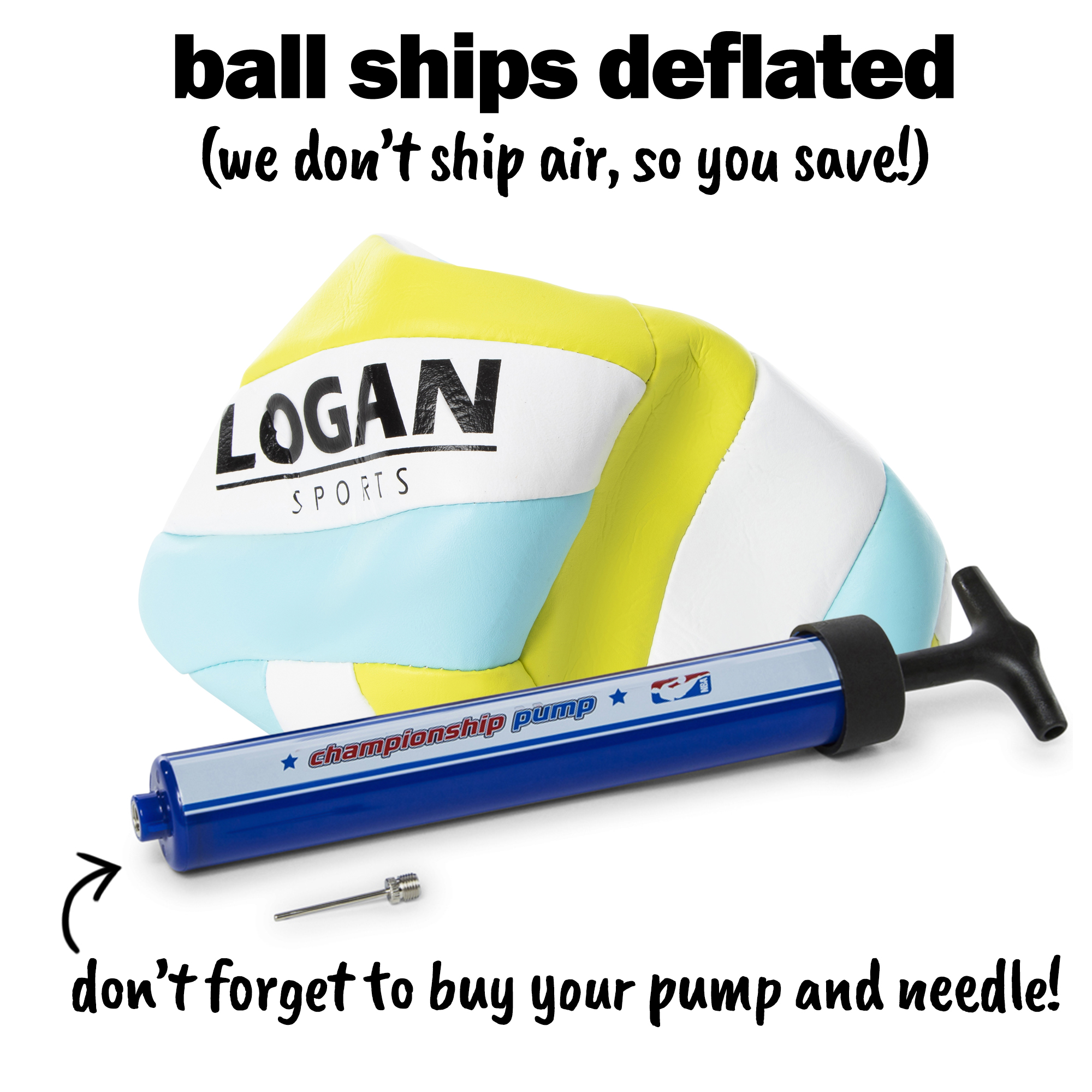 Logan Sports Colorful Volleyball