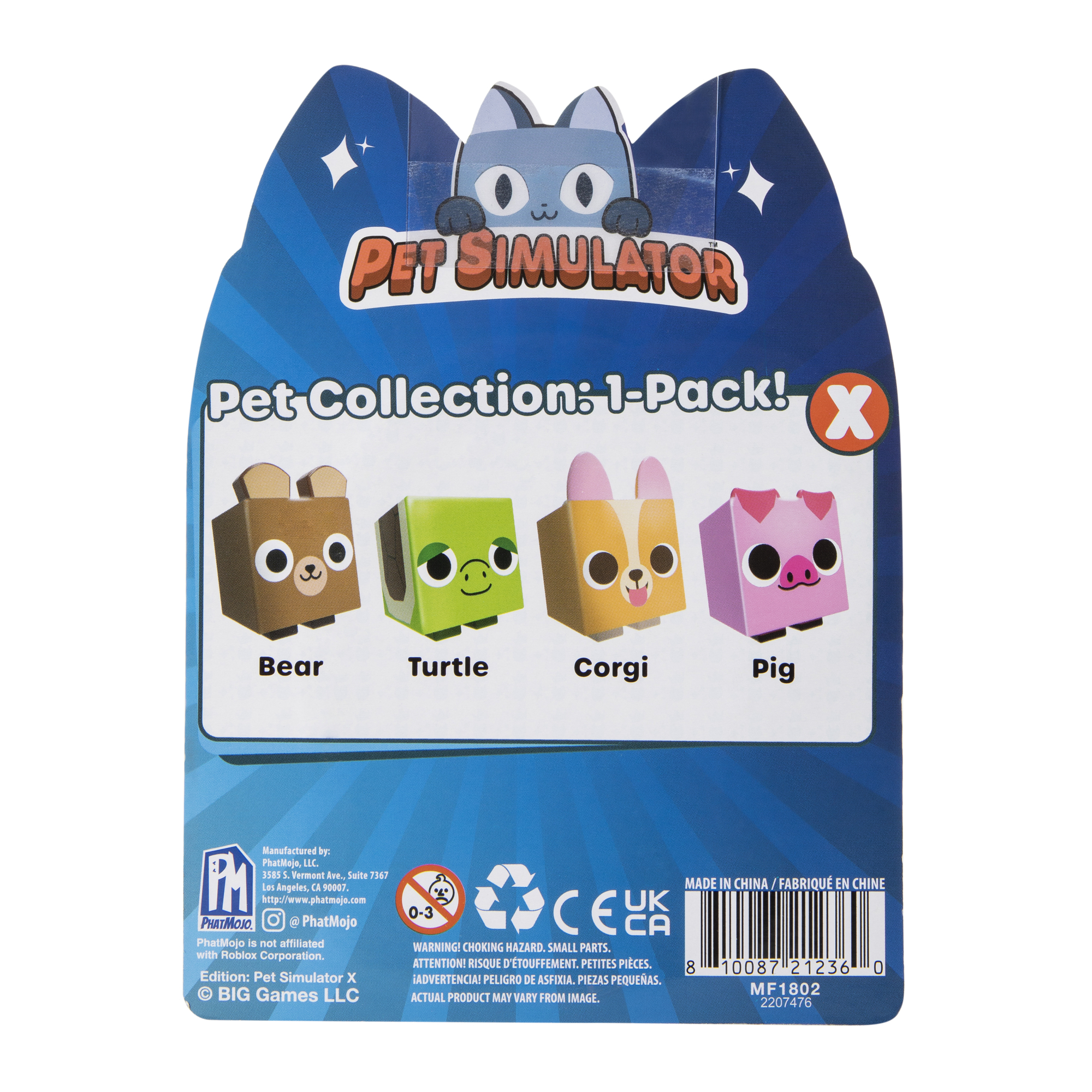 Pet Simulator™ Mystery Figure + Dlc Code, Series 1