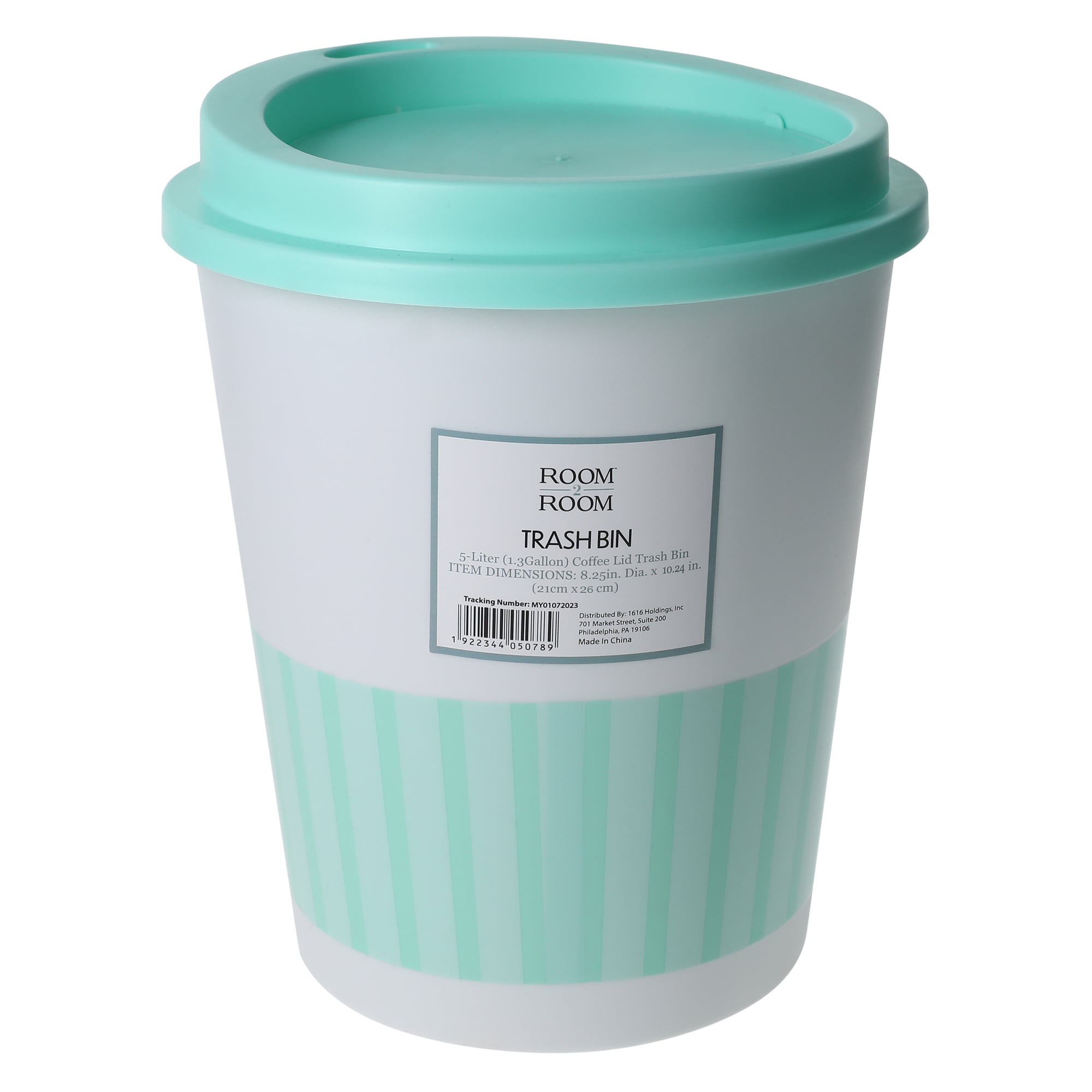 5L swing top coffee cup trash can | Five Below