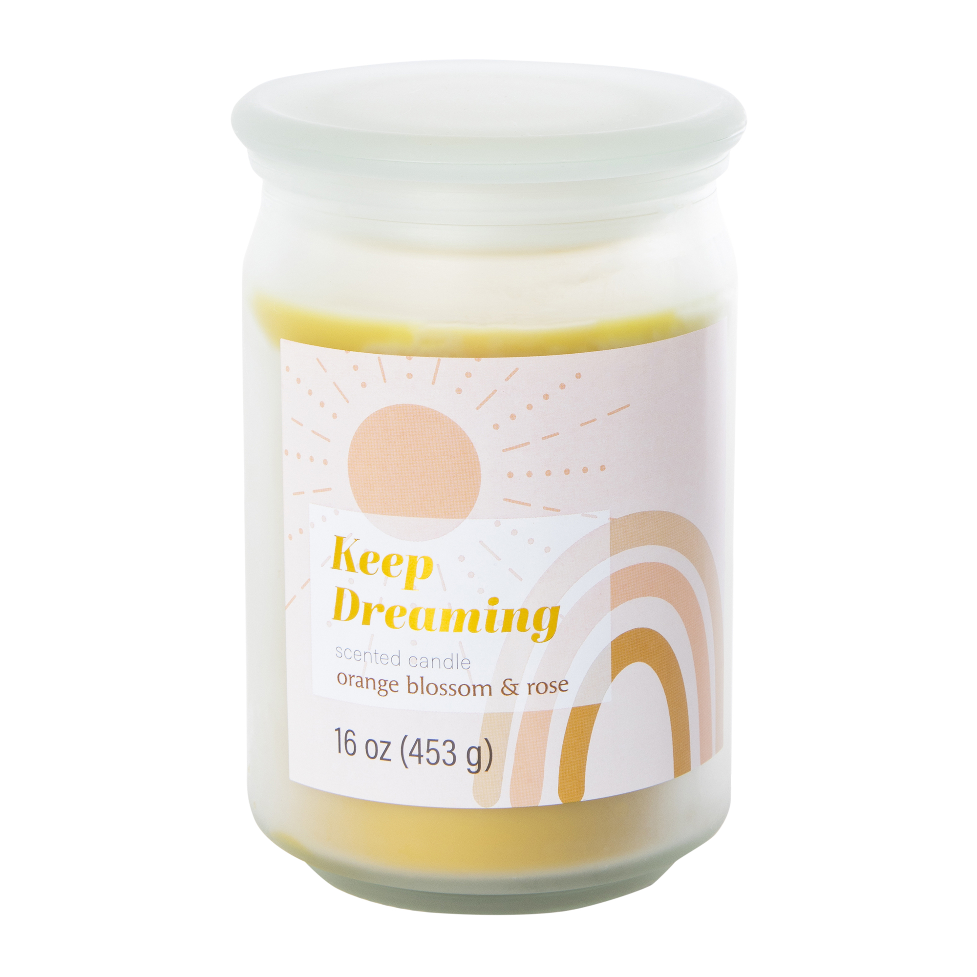 Scented Candle 16oz - Orange Blossom & Rose