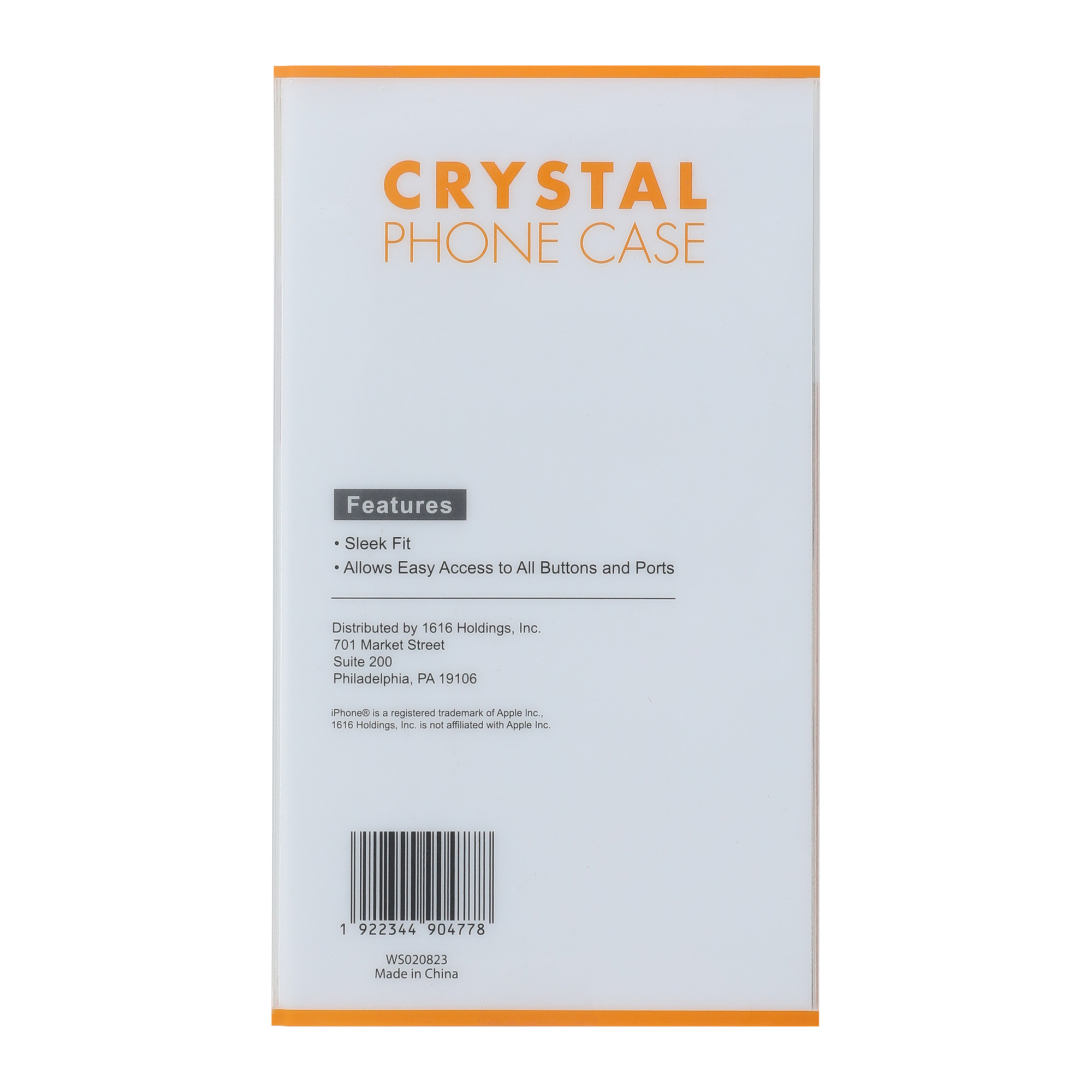 iPhone Se®/8® Crystal Phone Case