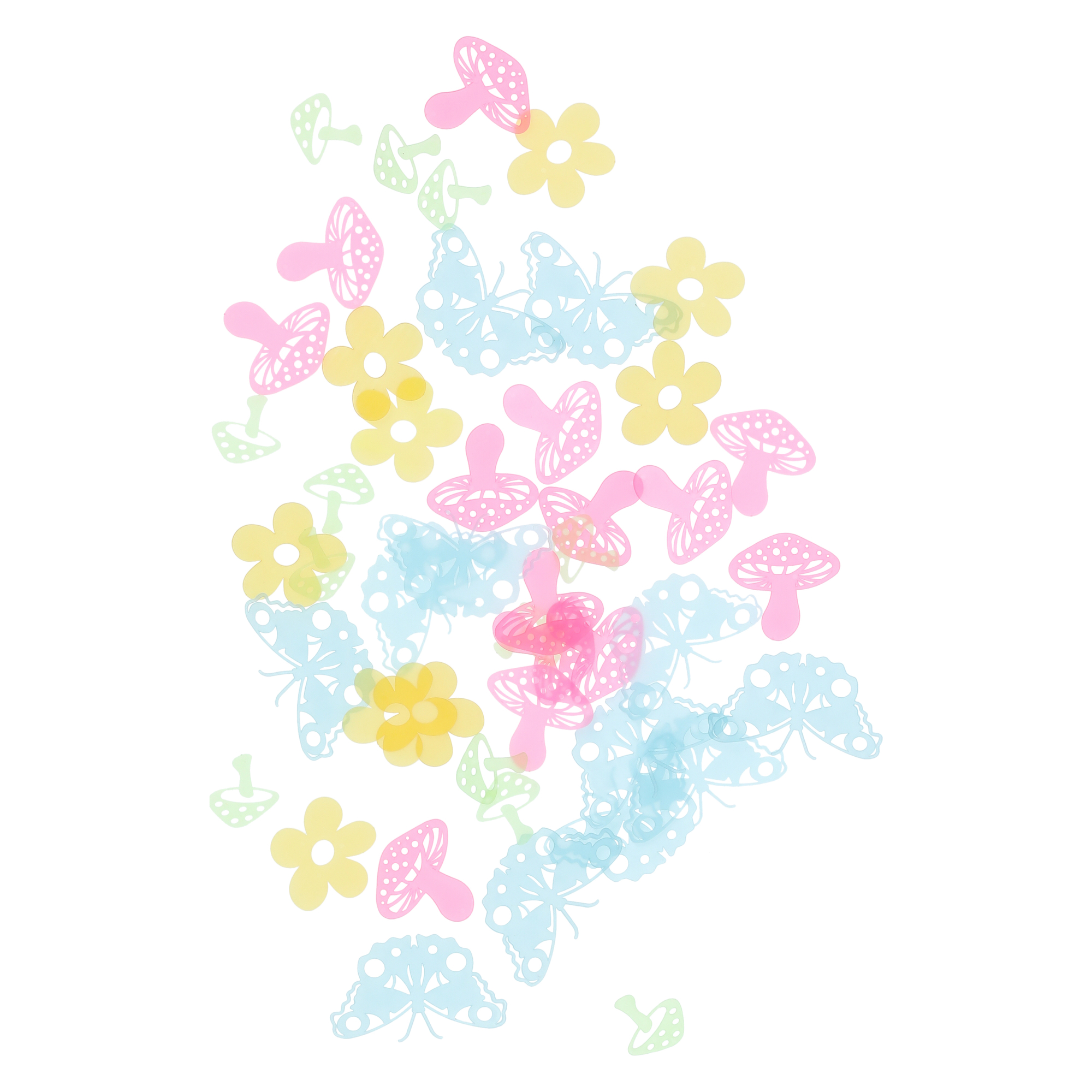 Grafix® Glowing Garden 100+ Glow in The Dark Sticker Kit