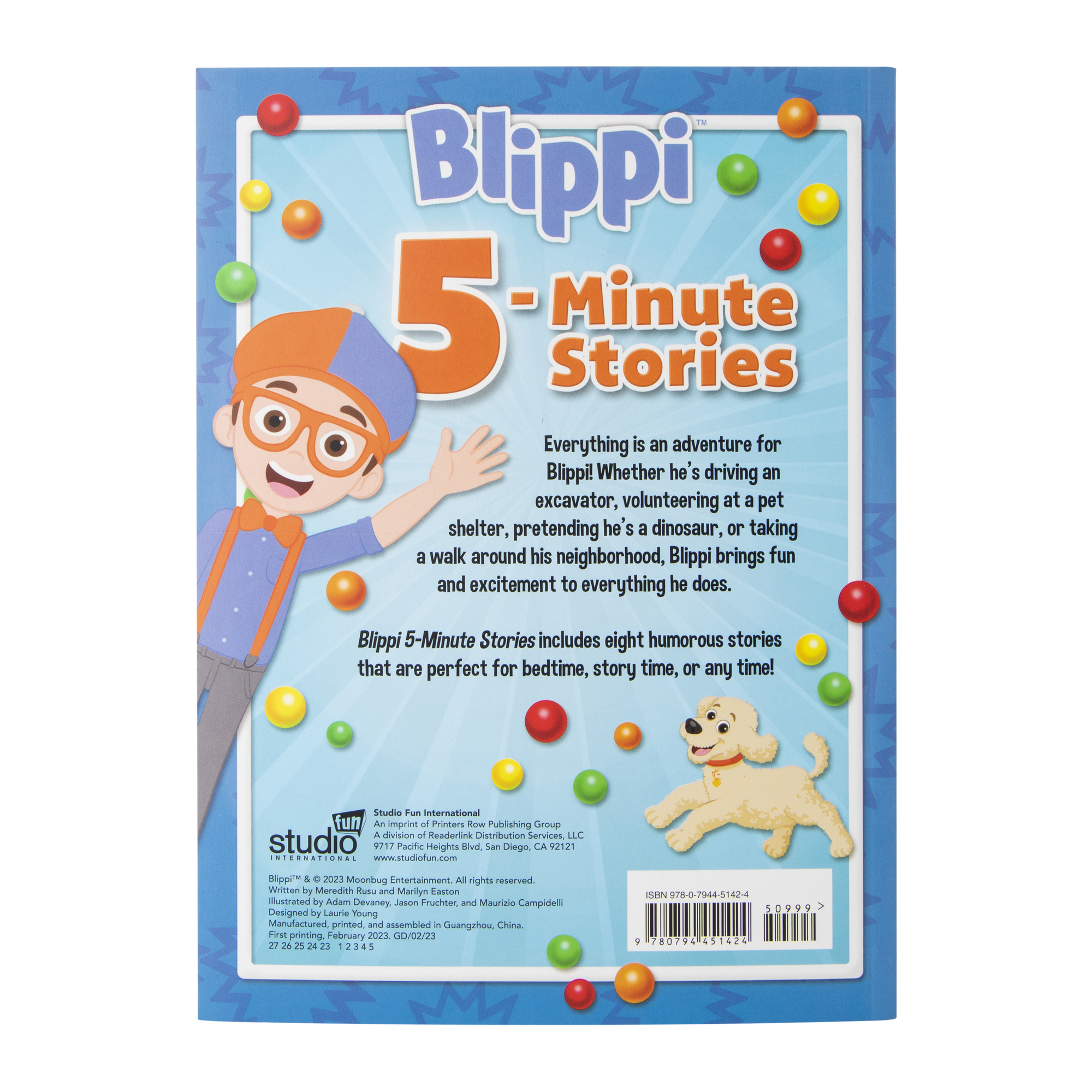 Blippi™ 5 Minute Stories