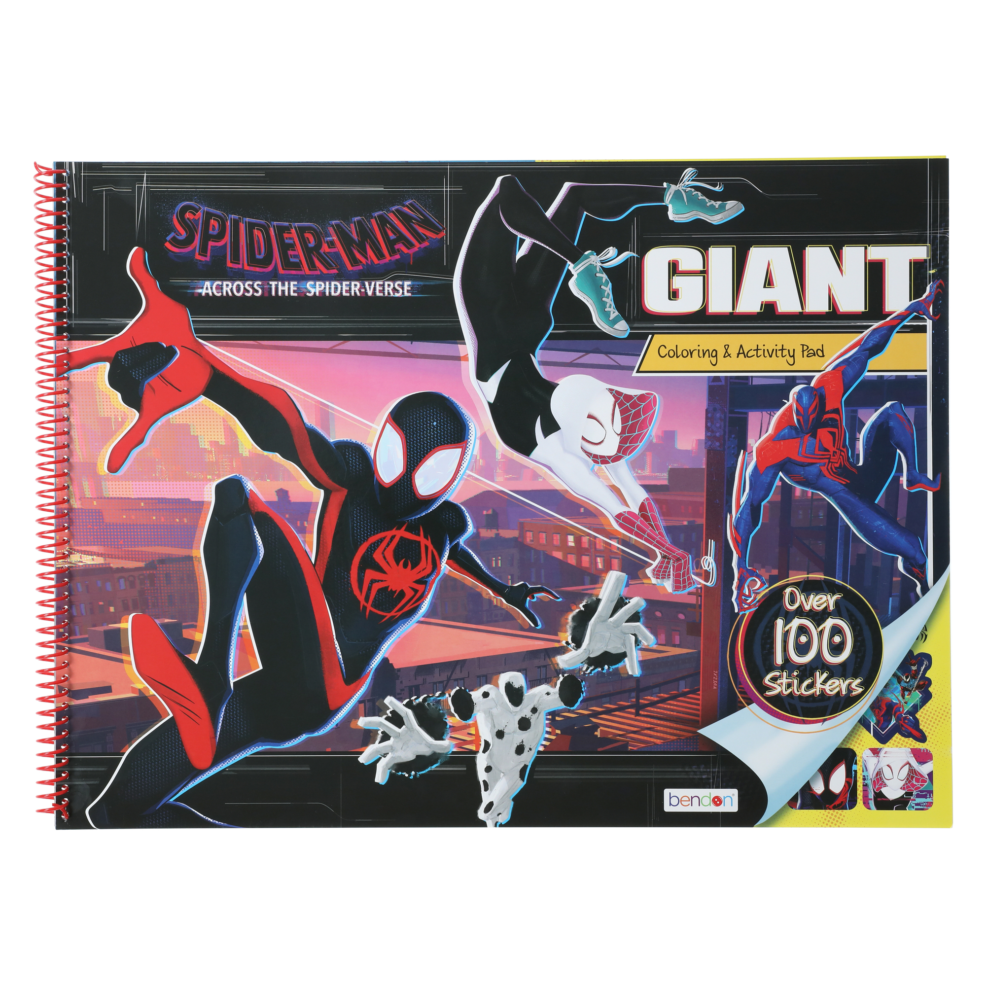 Spider-Man: Across The Spider-Verse Giant Coloring & Activity Floor Pad