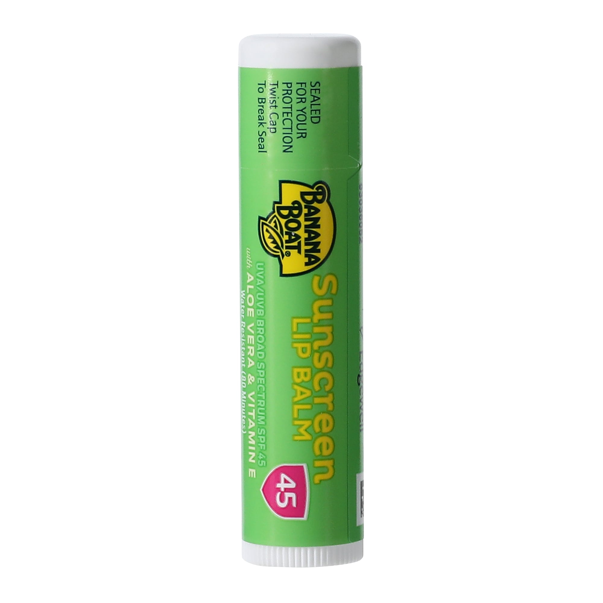 Banana Boat® Spf 45 Sunscreen Lip Balm With Aloe Vera 0.15oz