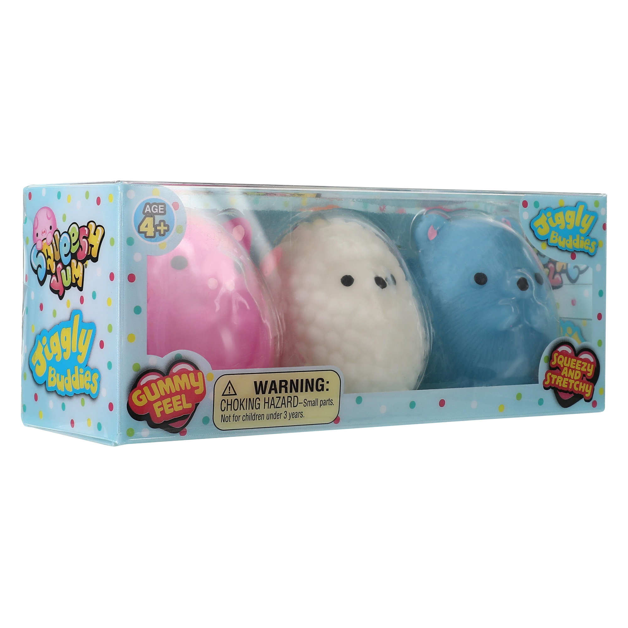 Squeesh Yum® Jiggly Buddies 3-Count