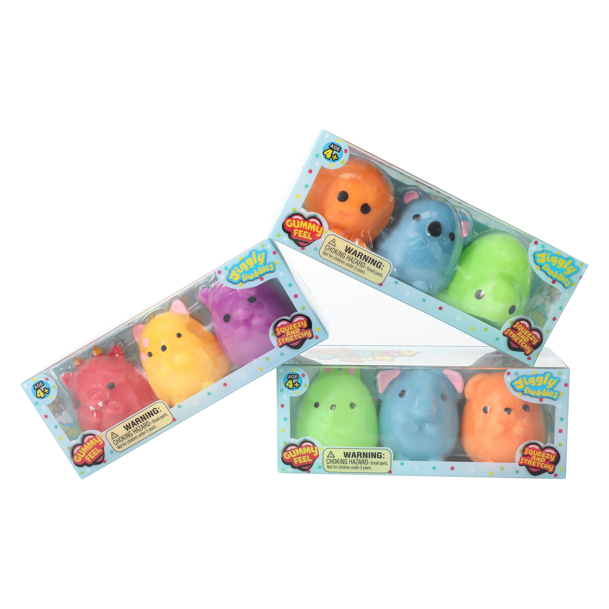 Squeesh Yum® Jiggly Buddies 3-Count