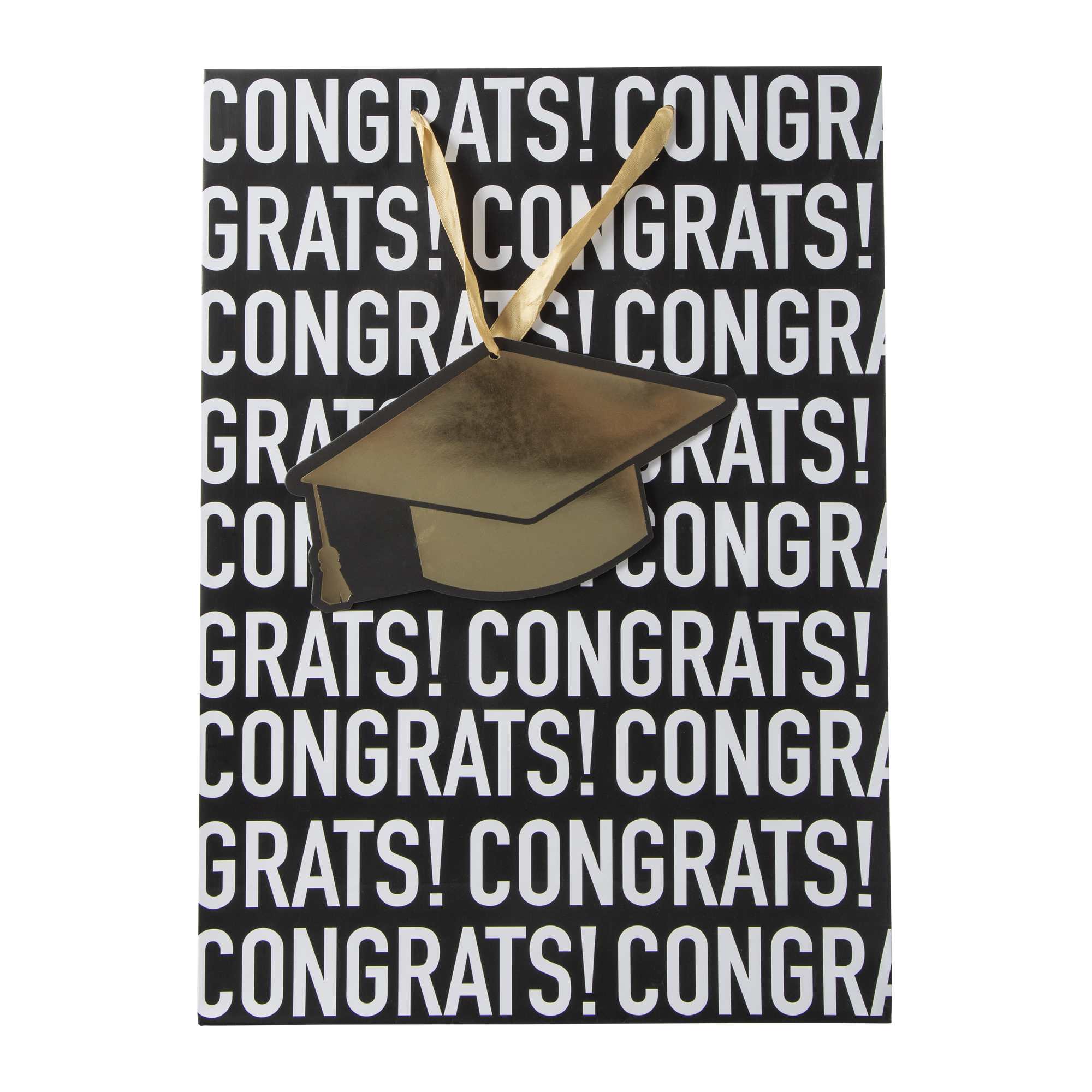 Jumbo Gift Bag 17.75in x 12.75in - Congrats