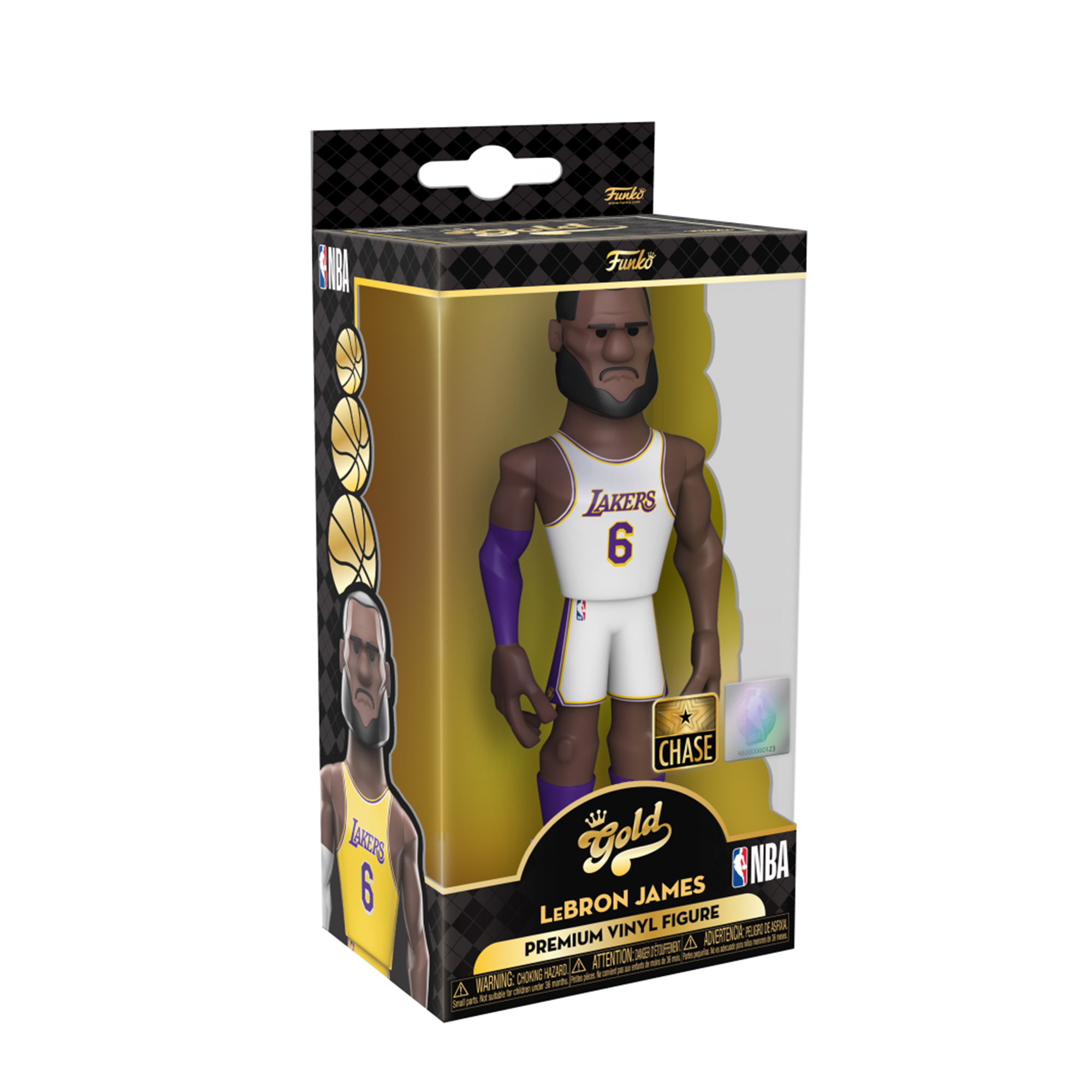 Funko Gold Lebron James Nba Premium Vinyl Figure