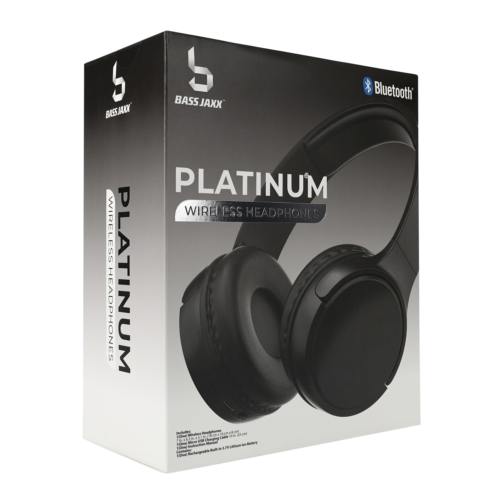Platinum Bluetooth® Wireless Headphones With Mic