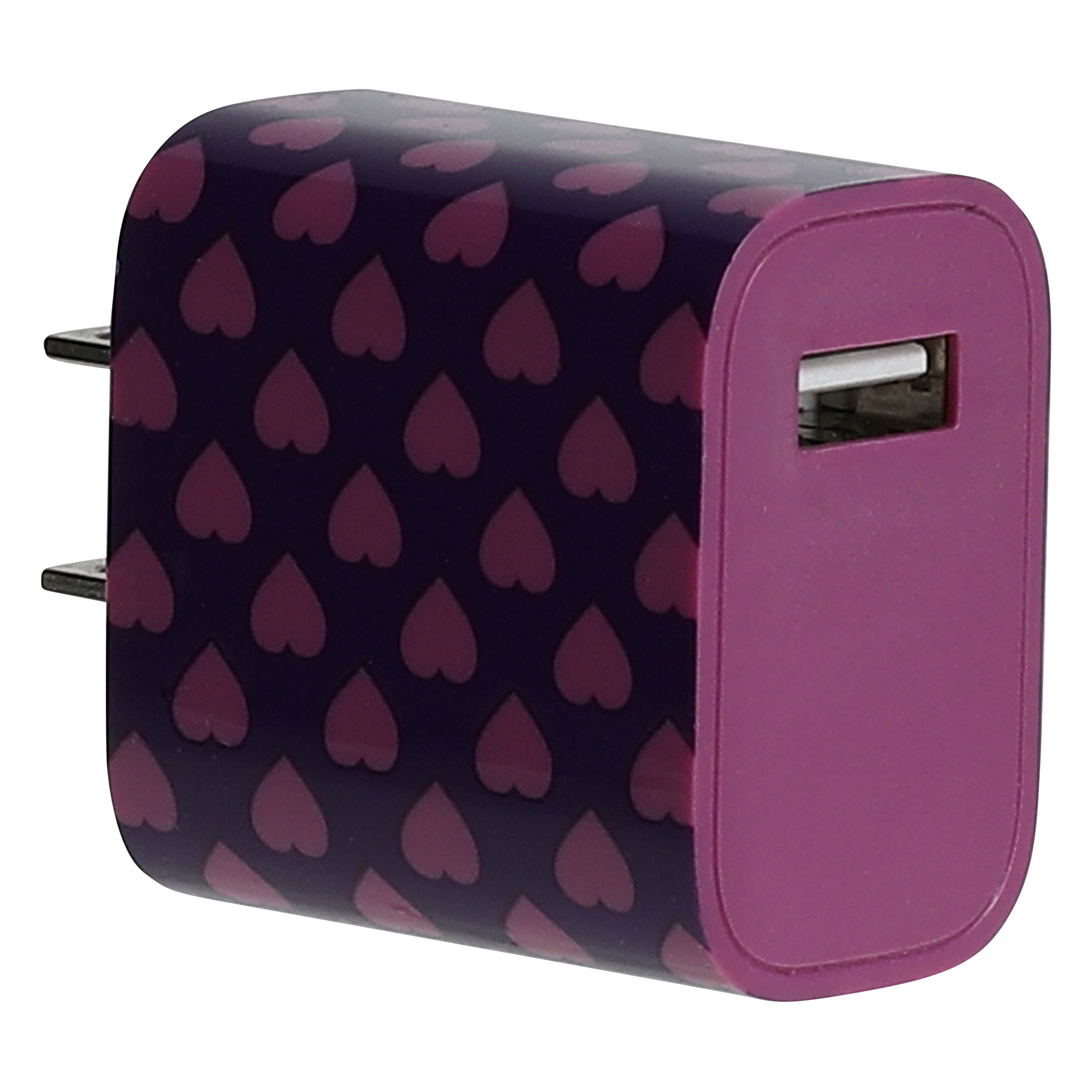 USB-A Pattern Wall Charger