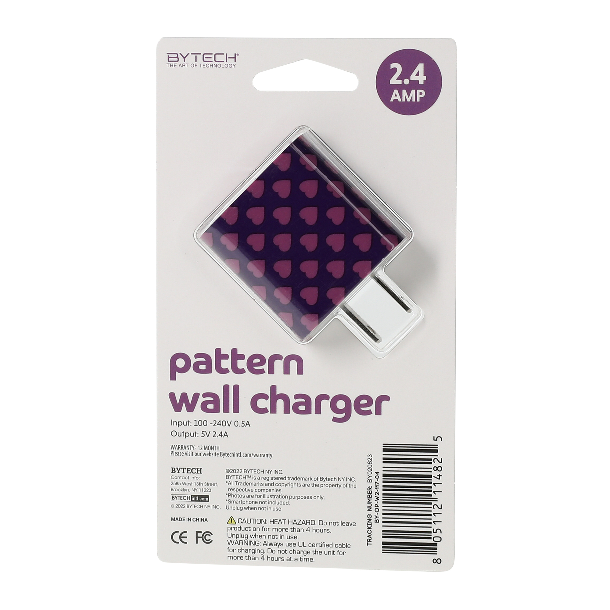 USB-A Pattern Wall Charger