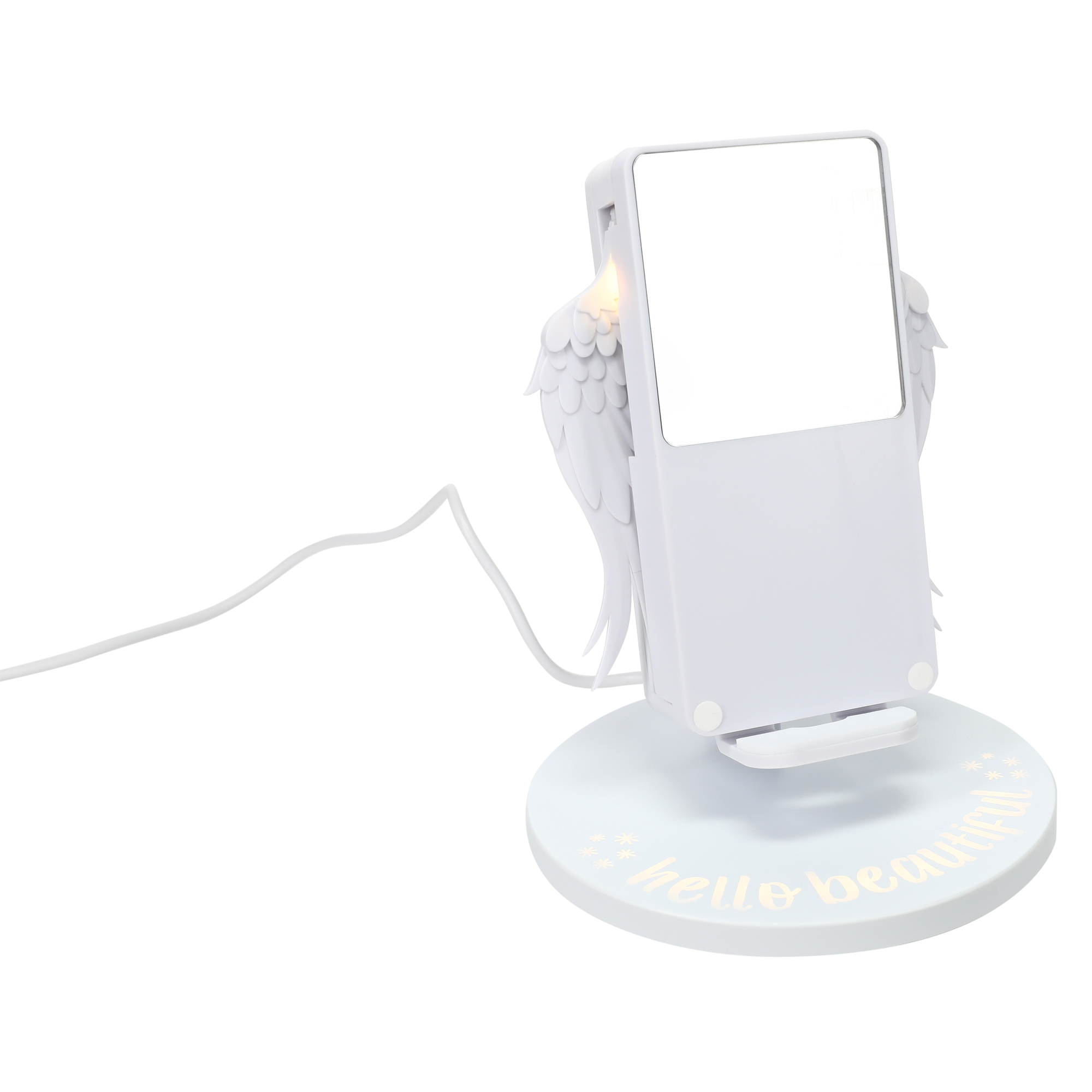 LED Angel Wing Wireless Charging Stand 5W
