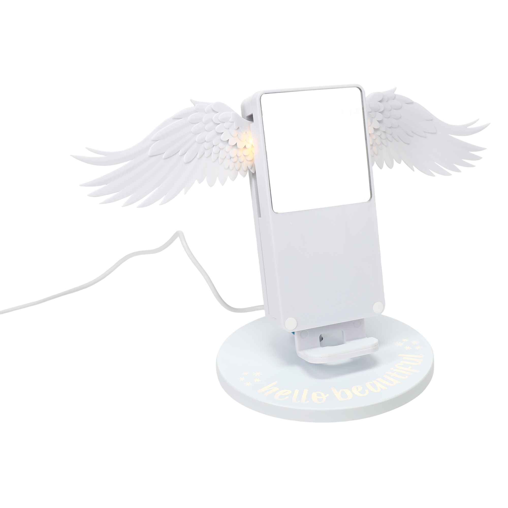LED Angel Wing Wireless Charging Stand 5W