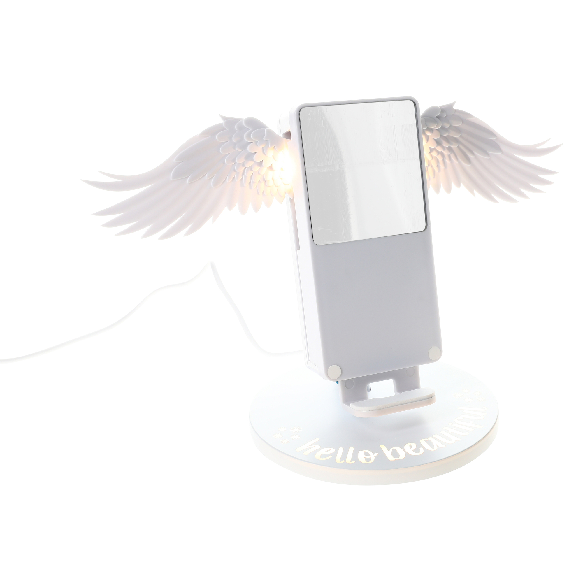 LED Angel Wing Wireless Charging Stand 5W