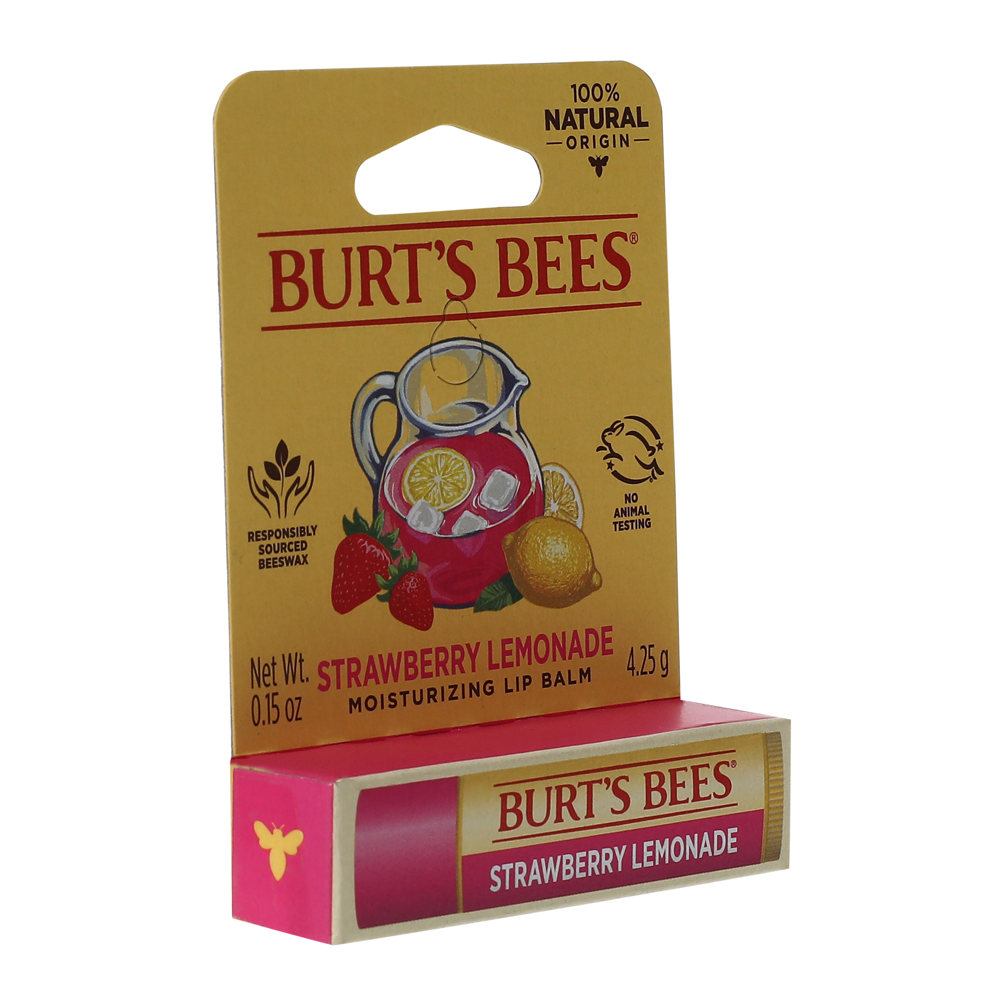 Burt’S Bees® Strawberry Lemonade Lip Balm 0.15oz