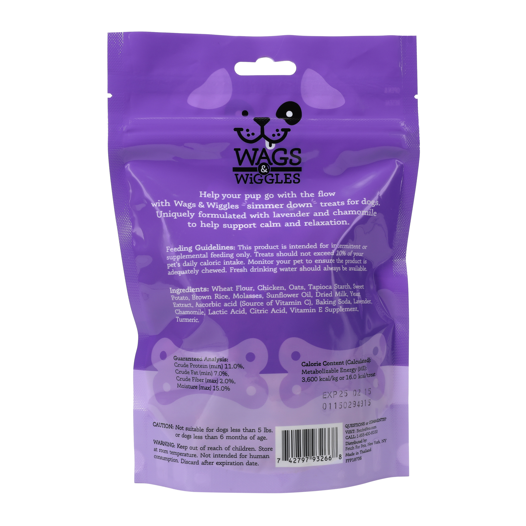 Wags & Wiggles Defense Bites Treats For Dogs 5.5oz